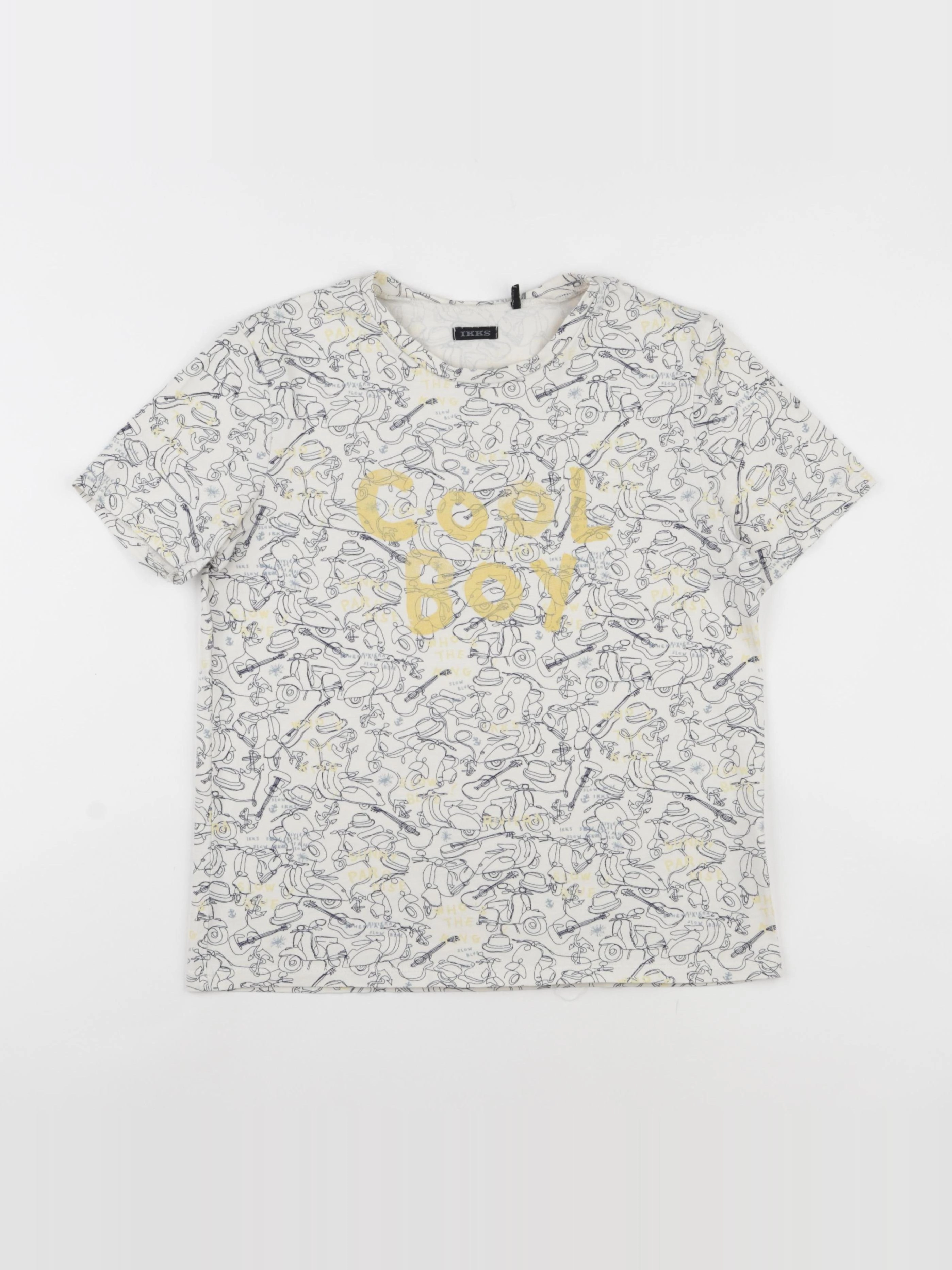 IKKS - tee-shirt multicolore - 12 ans