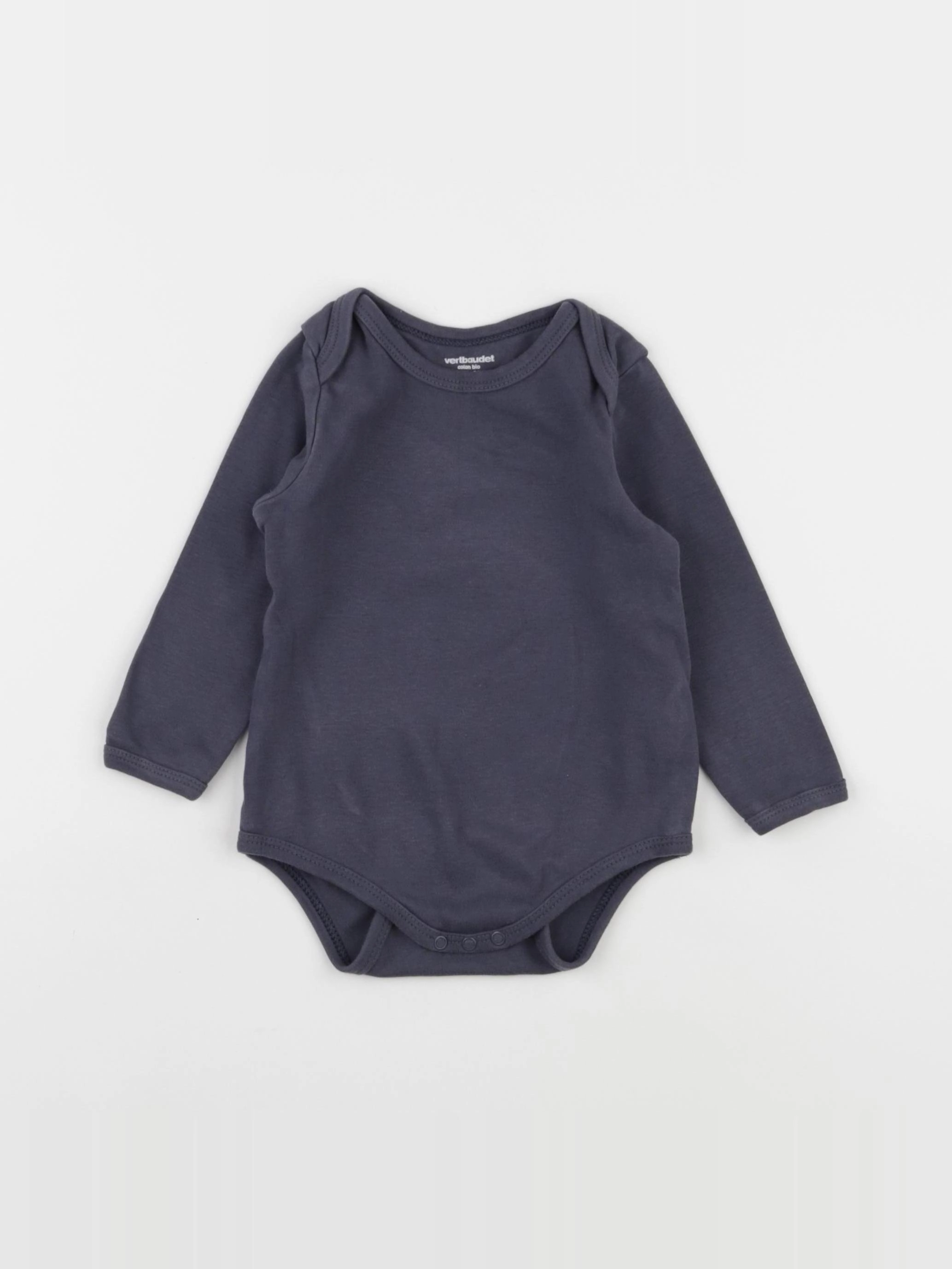 Vertbaudet - body bleu - 18 mois
