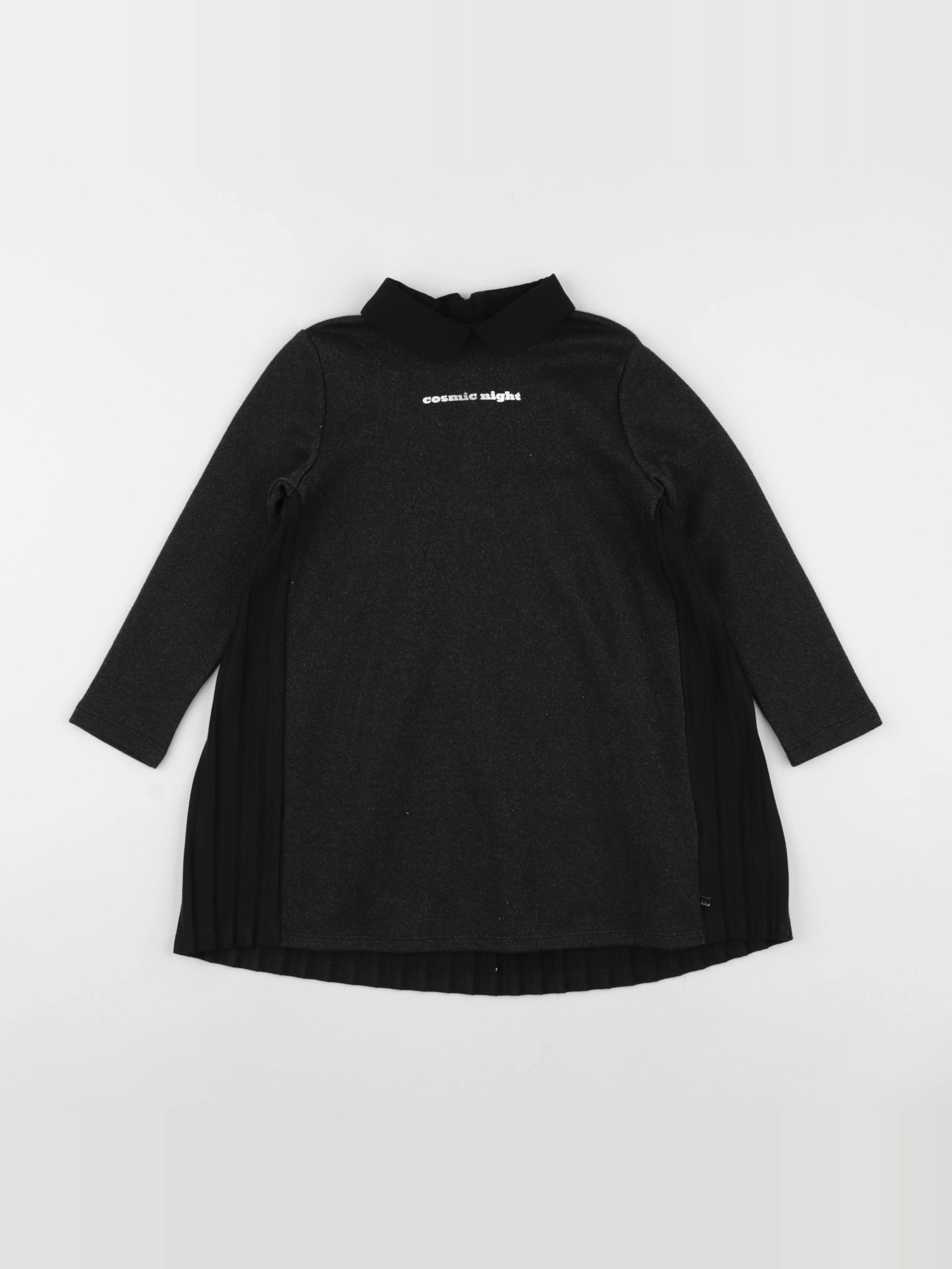 IKKS - robe noir - 4 ans
