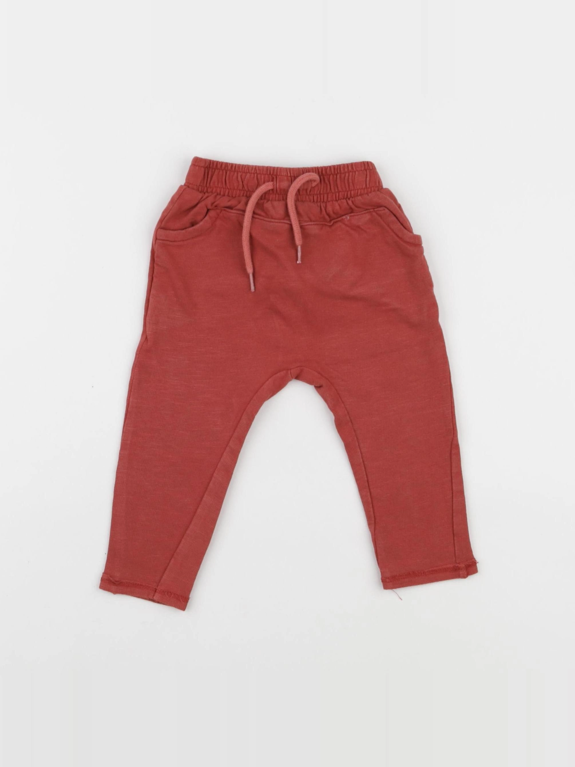 Vertbaudet - sarouel rouge - 6 mois