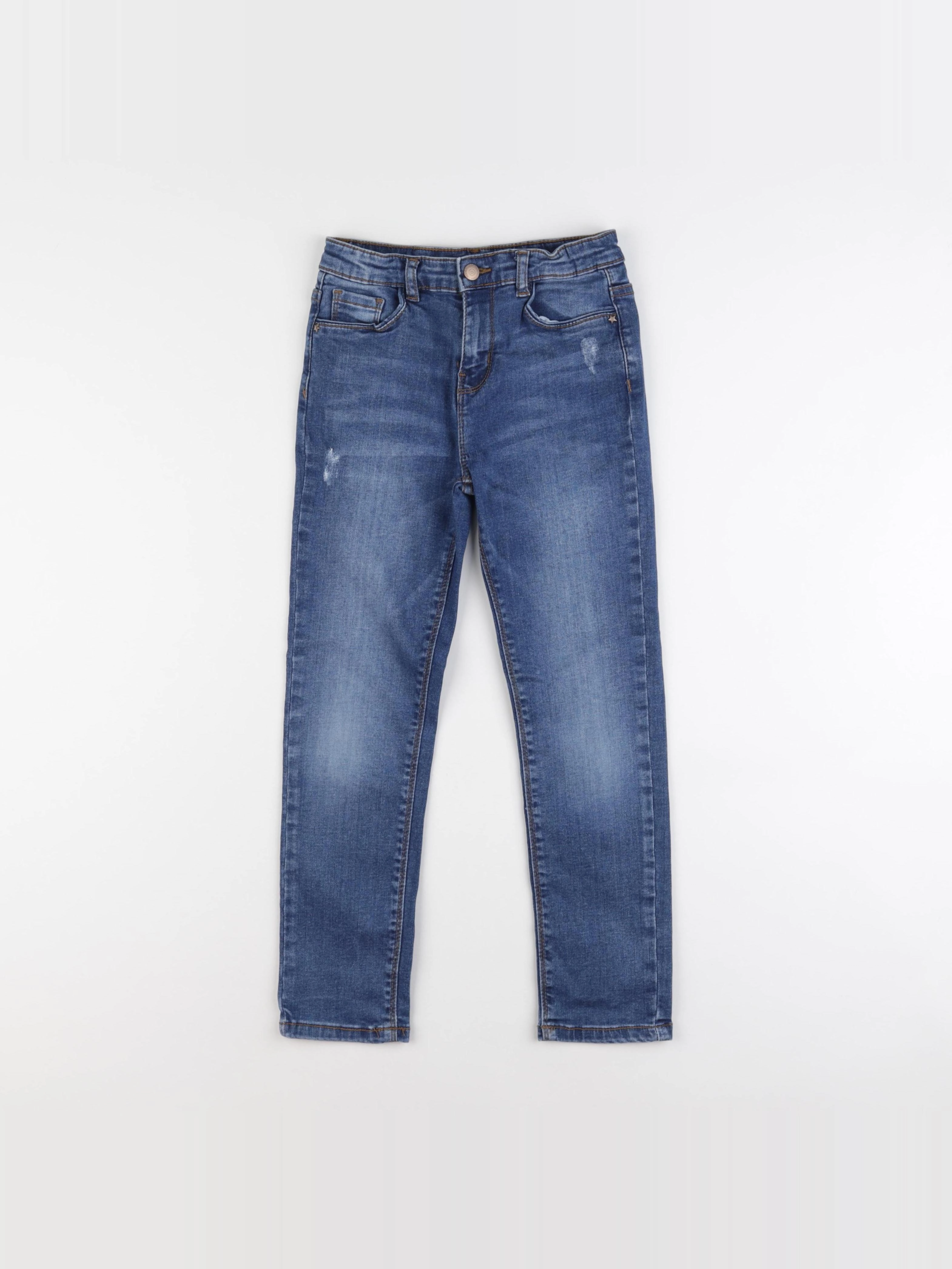 Vertbaudet - jean bleu - 8 ans