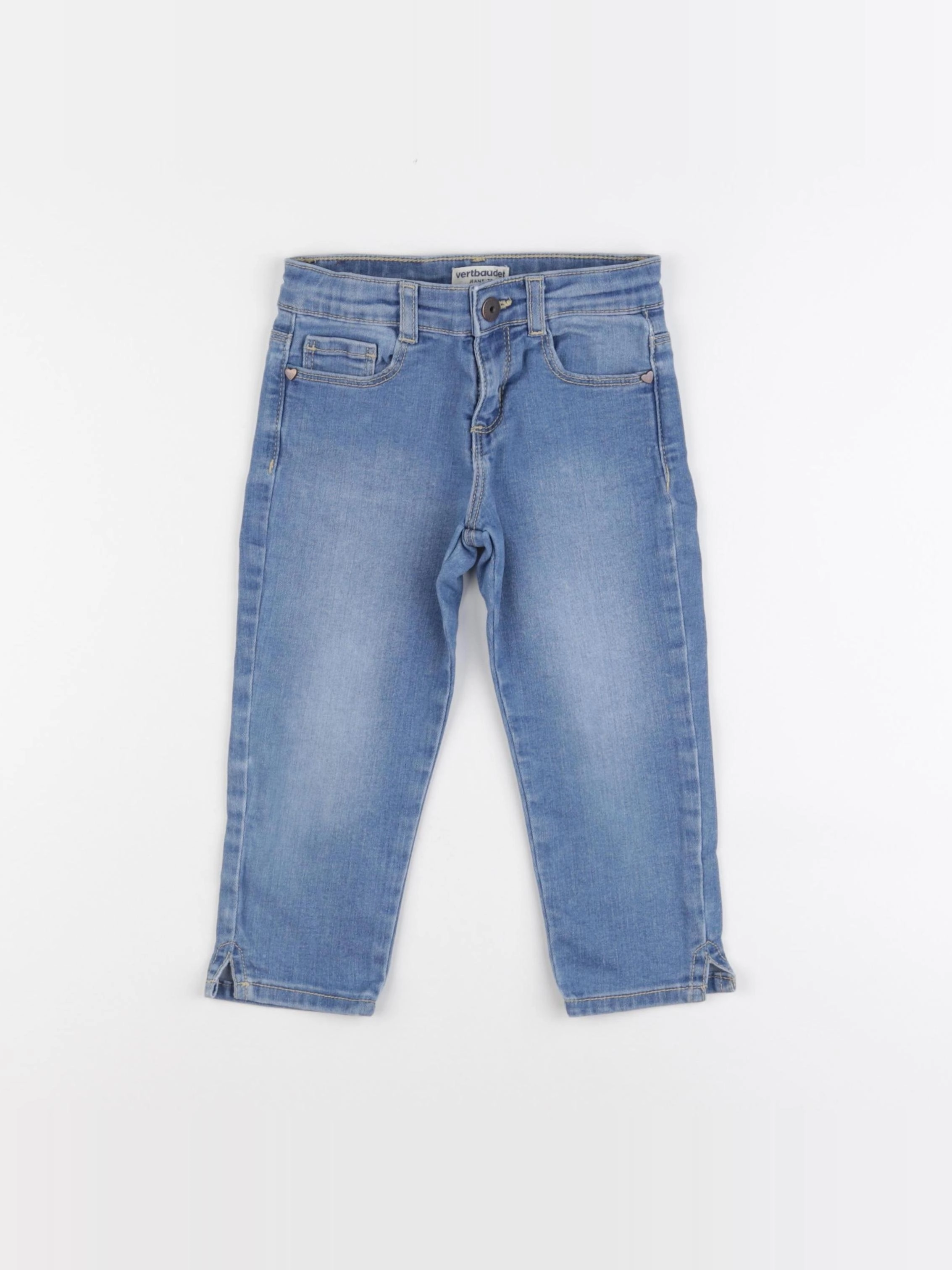 Vertbaudet - pantacourt bleu - 5 ans