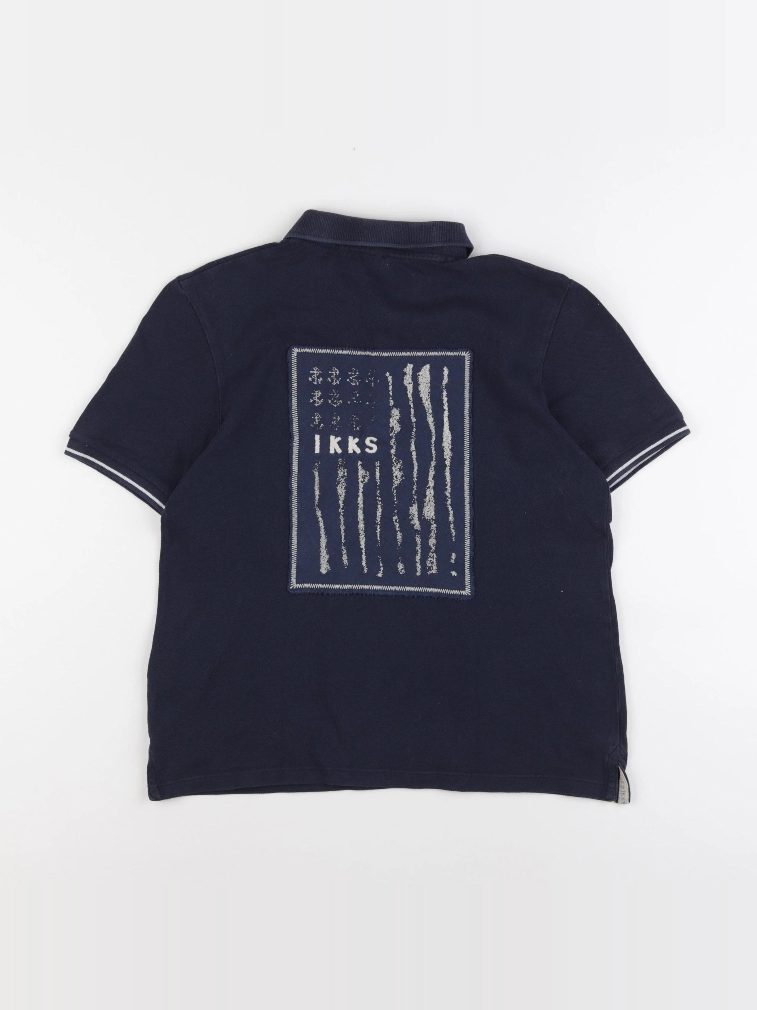 IKKS - polo bleu - 12 ans