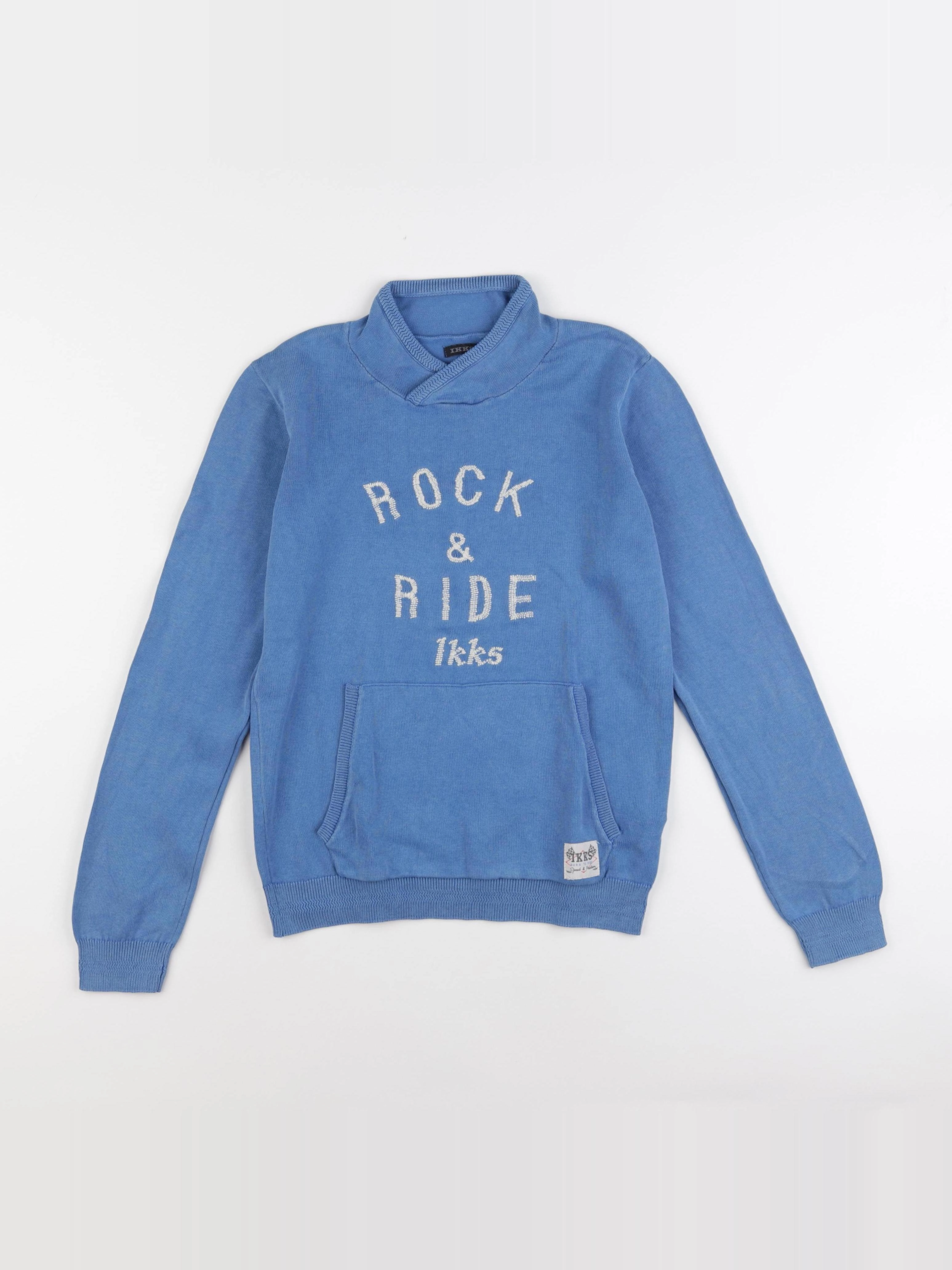 IKKS - pull bleu - 12 ans
