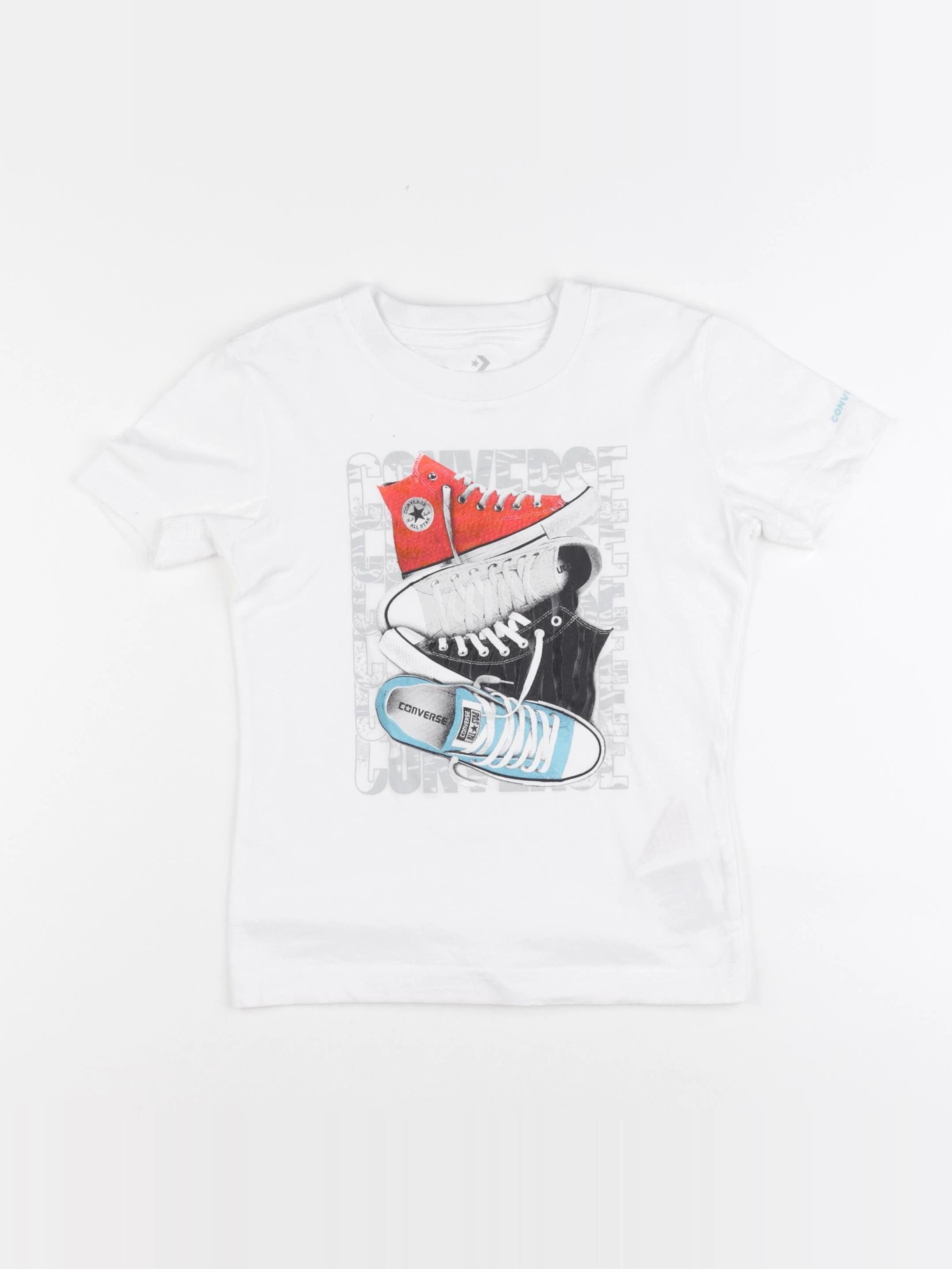 Converse - tee-shirt multicolore - 4 ans