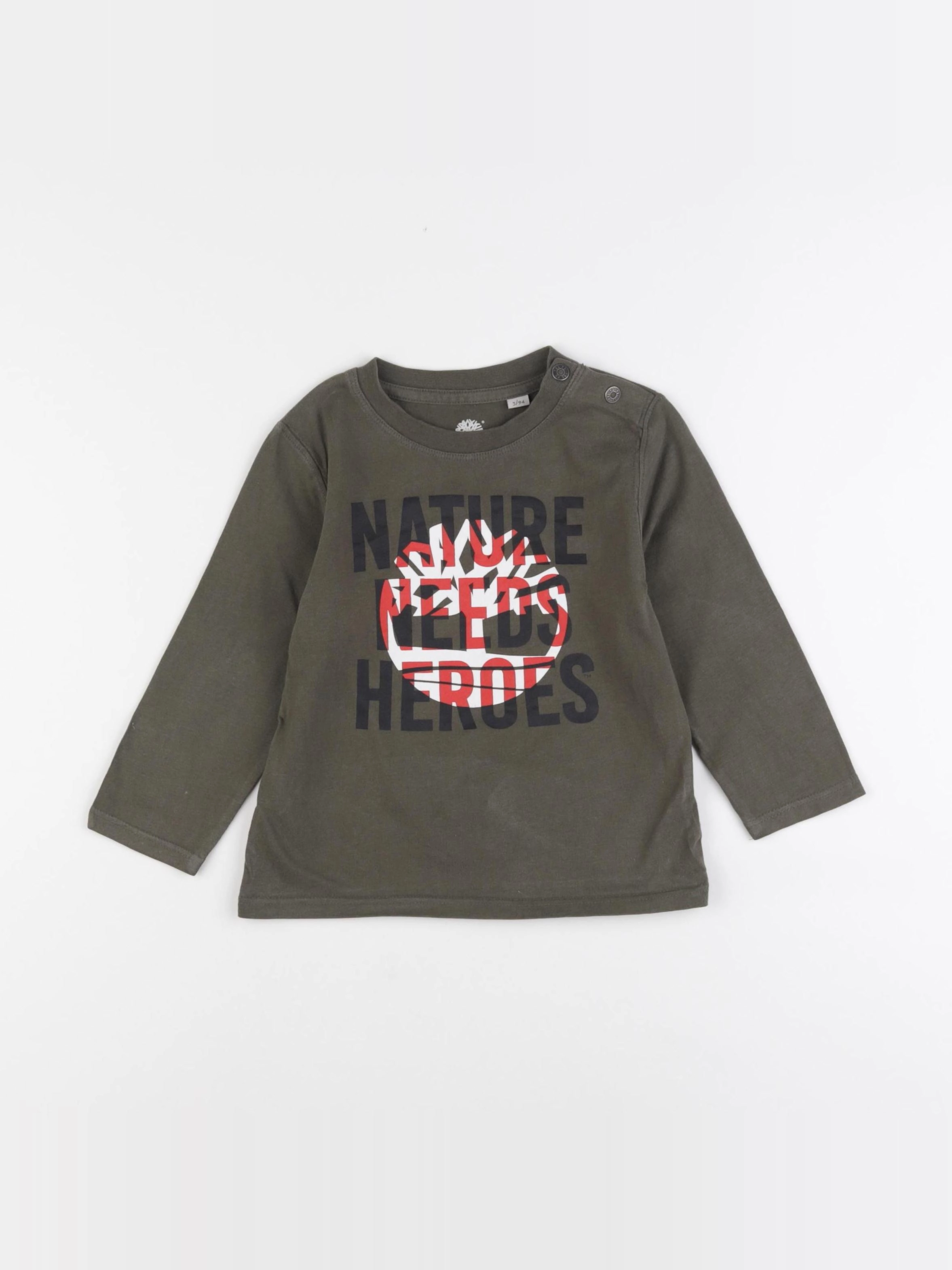 Timberland - tee-shirt vert - 3 ans