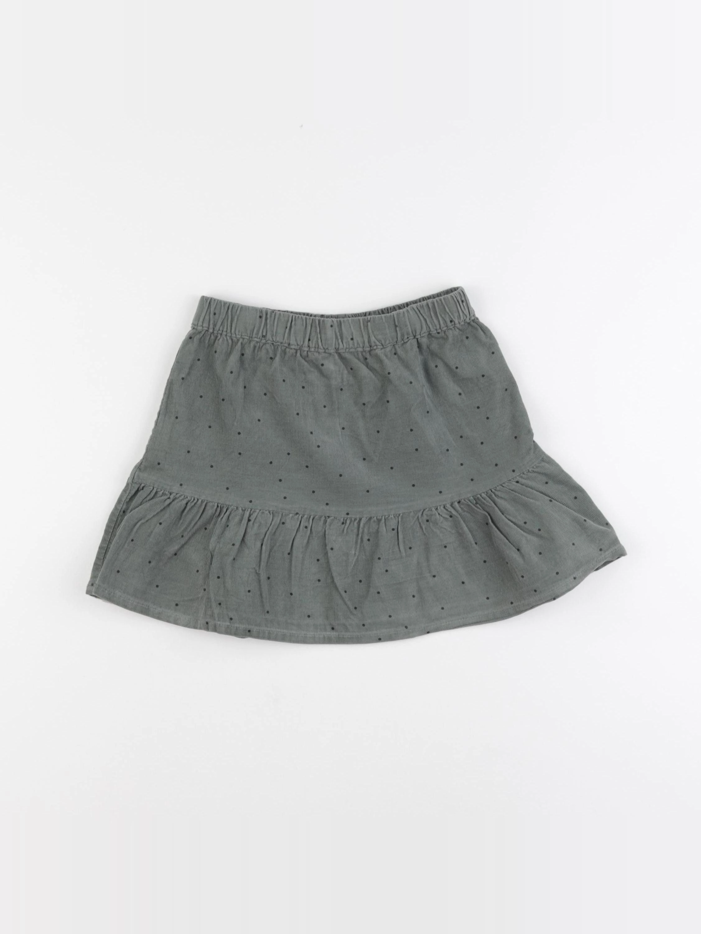 Vertbaudet - jupe vert - 6 ans
