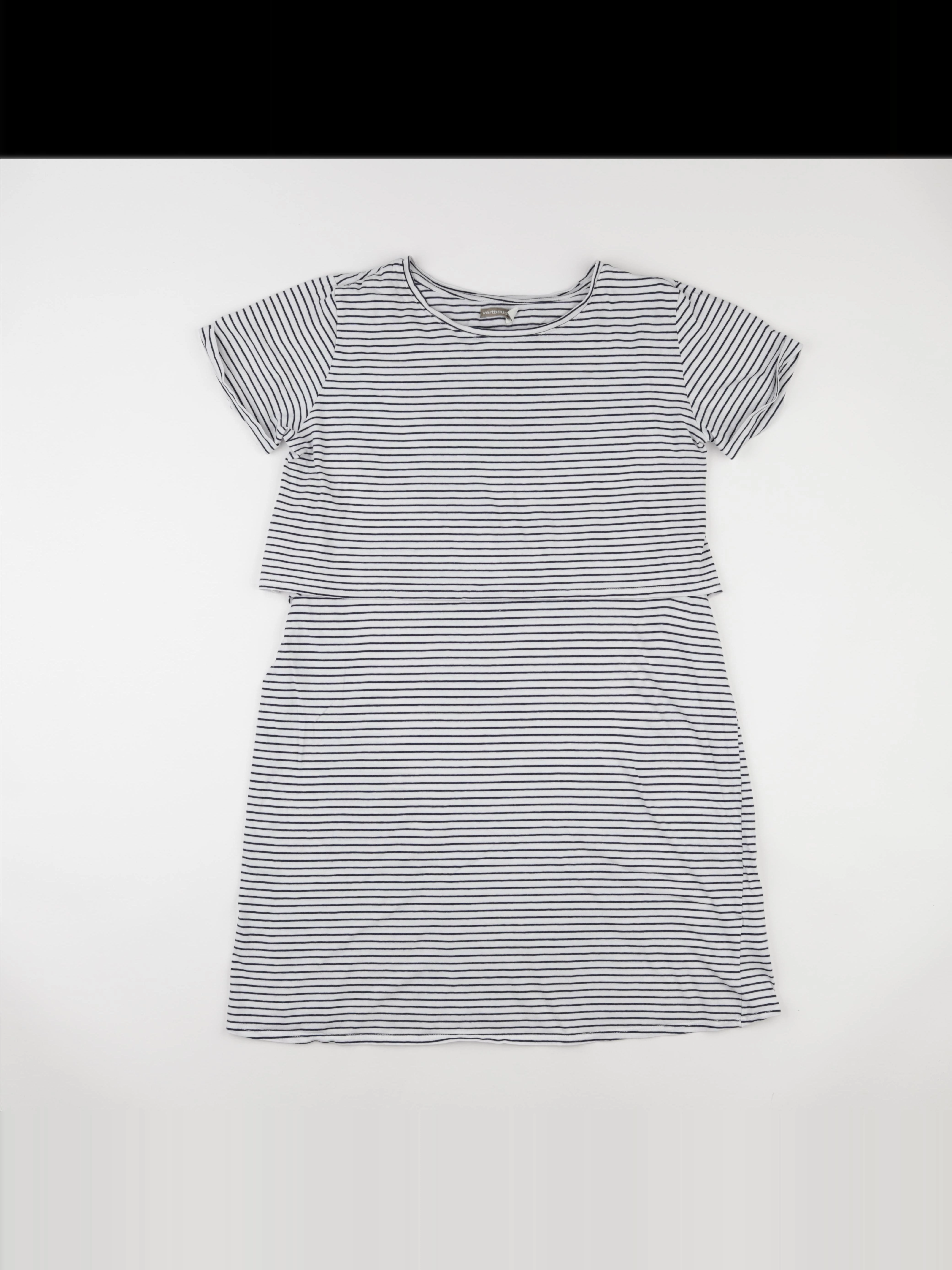 Vertbaudet - robe grossesse, allaitement bleu - 42 à 44