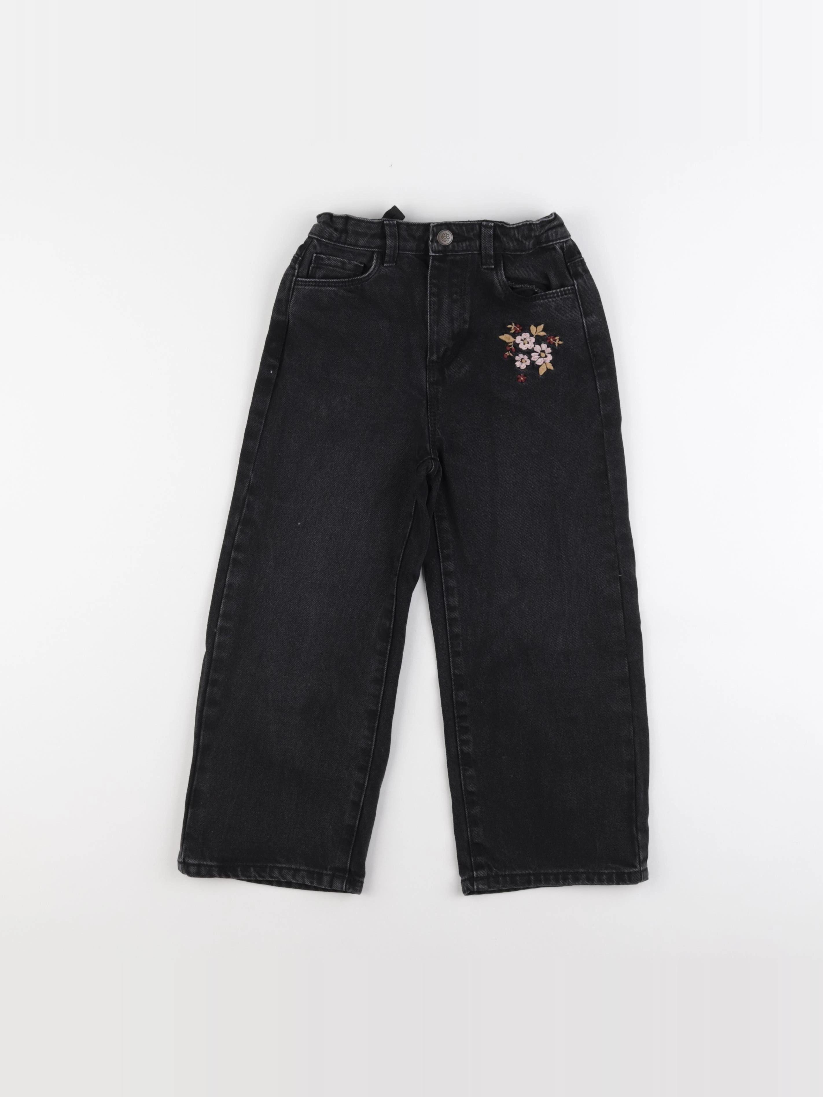 Vertbaudet - jean noir - 6 ans