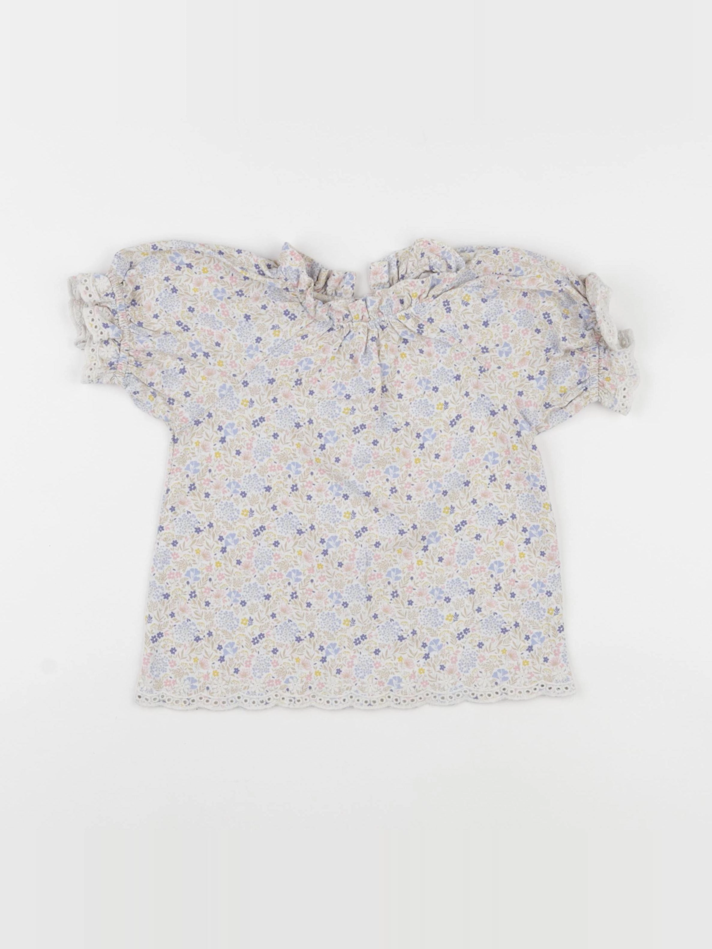 Vertbaudet - blouse multicolore - 4 ans