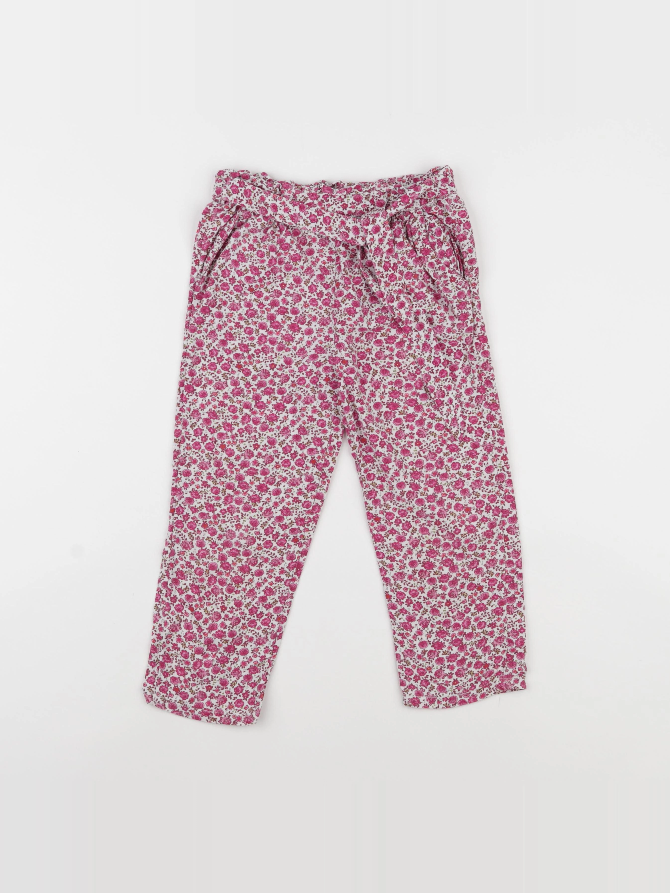 Vertbaudet - pantalon rose - 4 ans