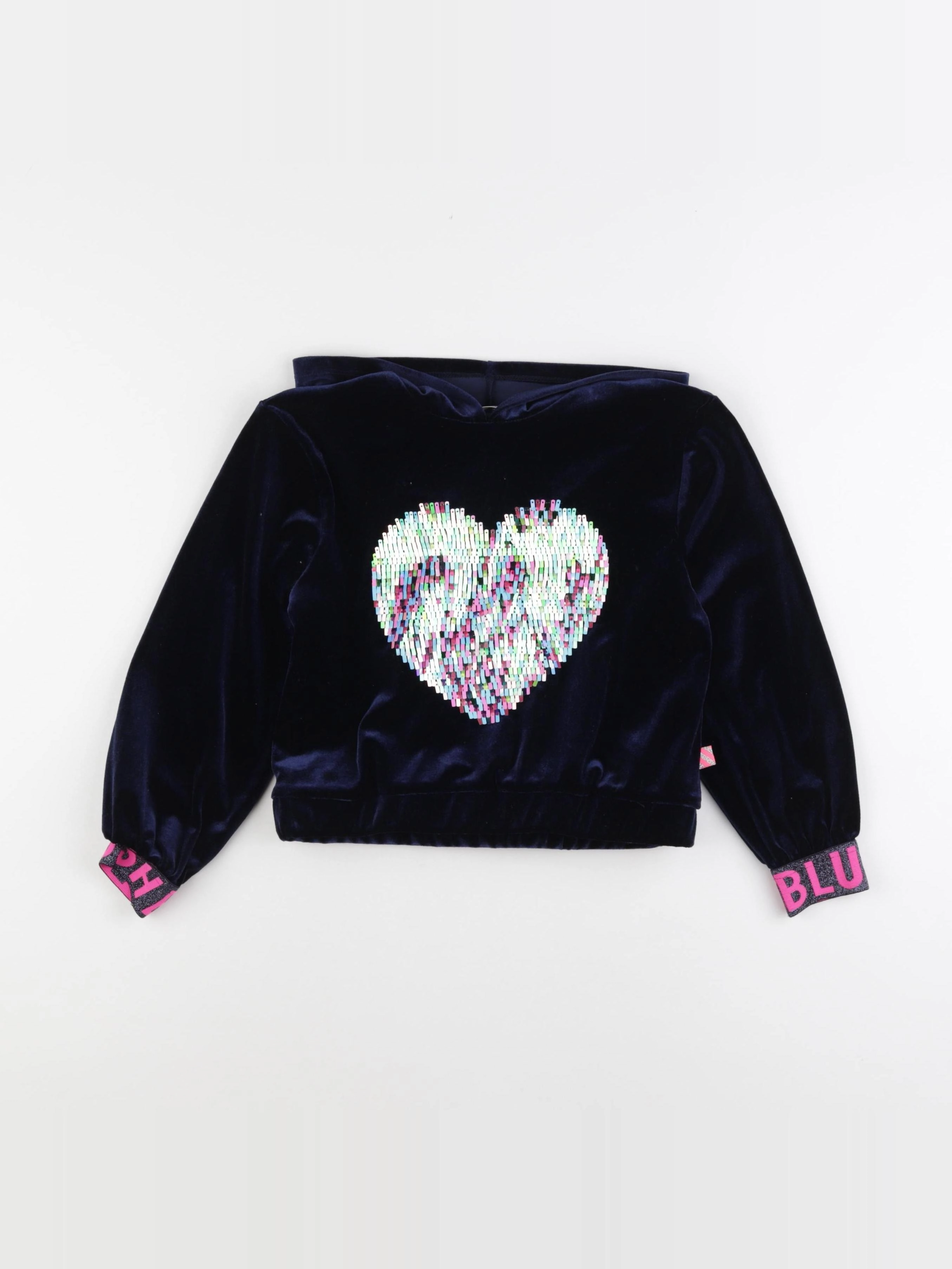 Billie Blush - sweat bleu - 6 ans