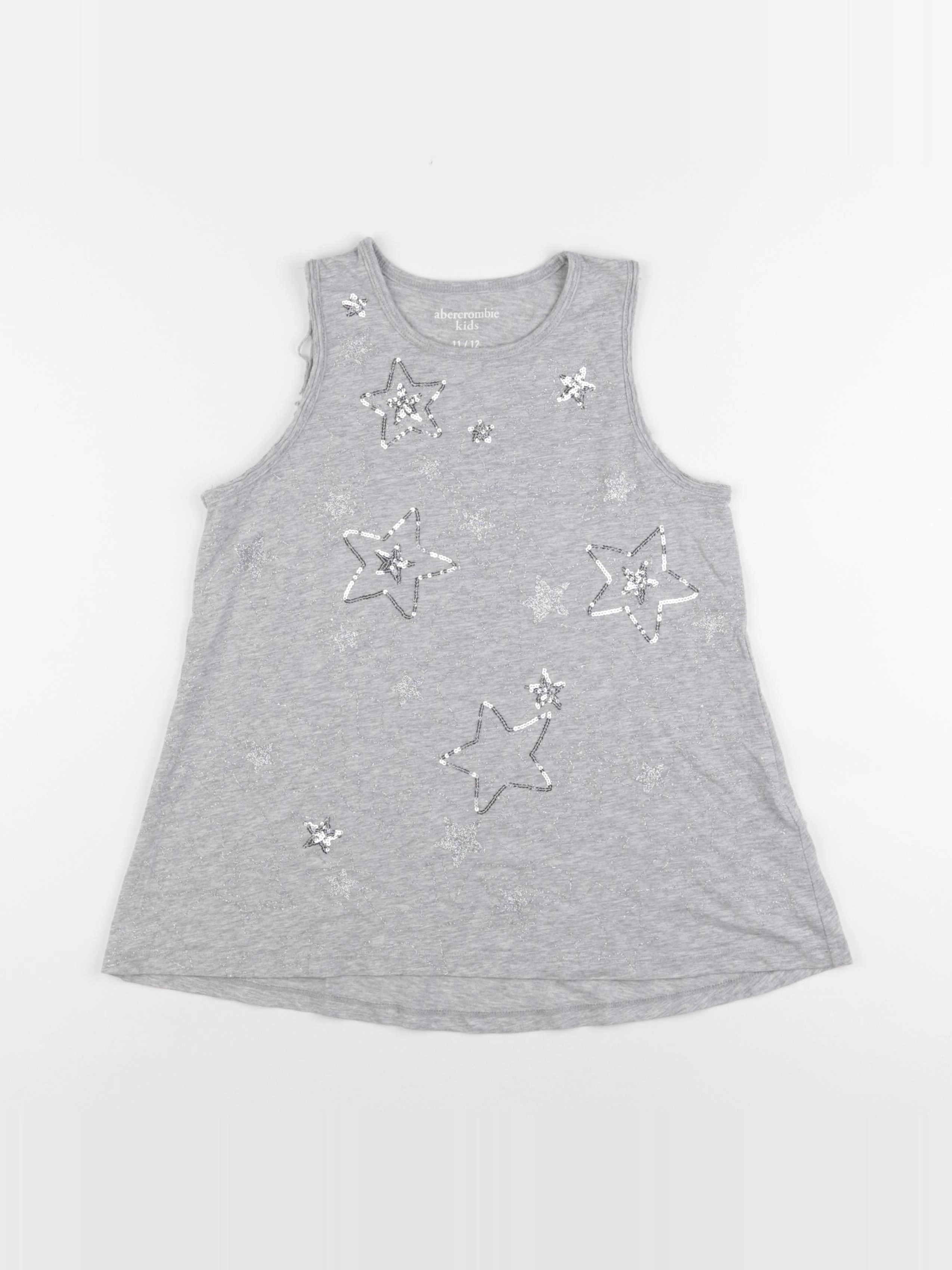 Abercrombie - débardeur gris - 11/12 ans