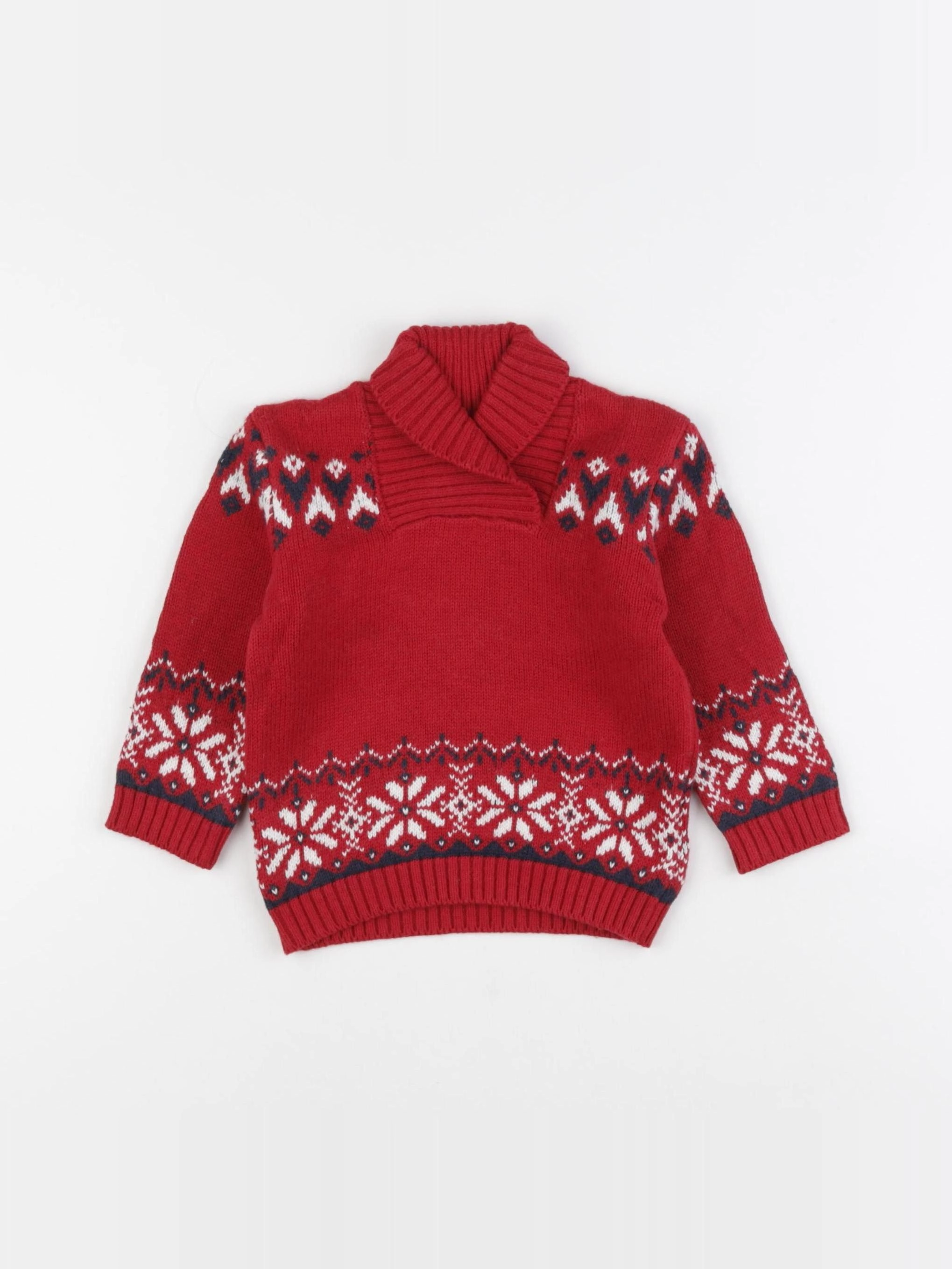 Boutchou - pull multicolore - 24 mois