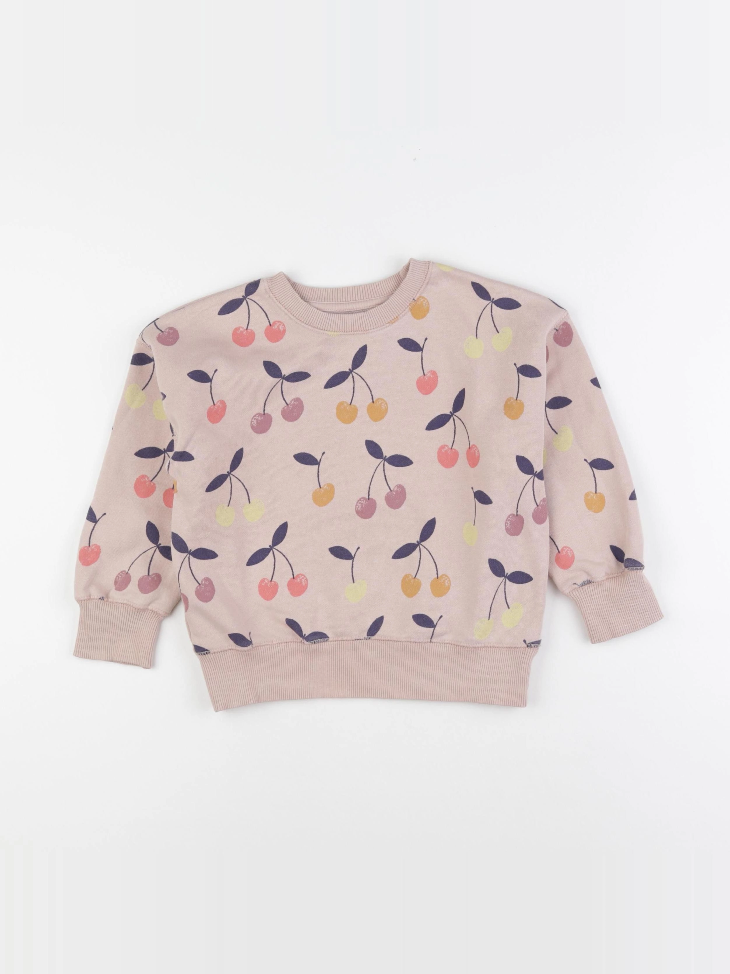 Monoprix - sweat rose - 5 ans