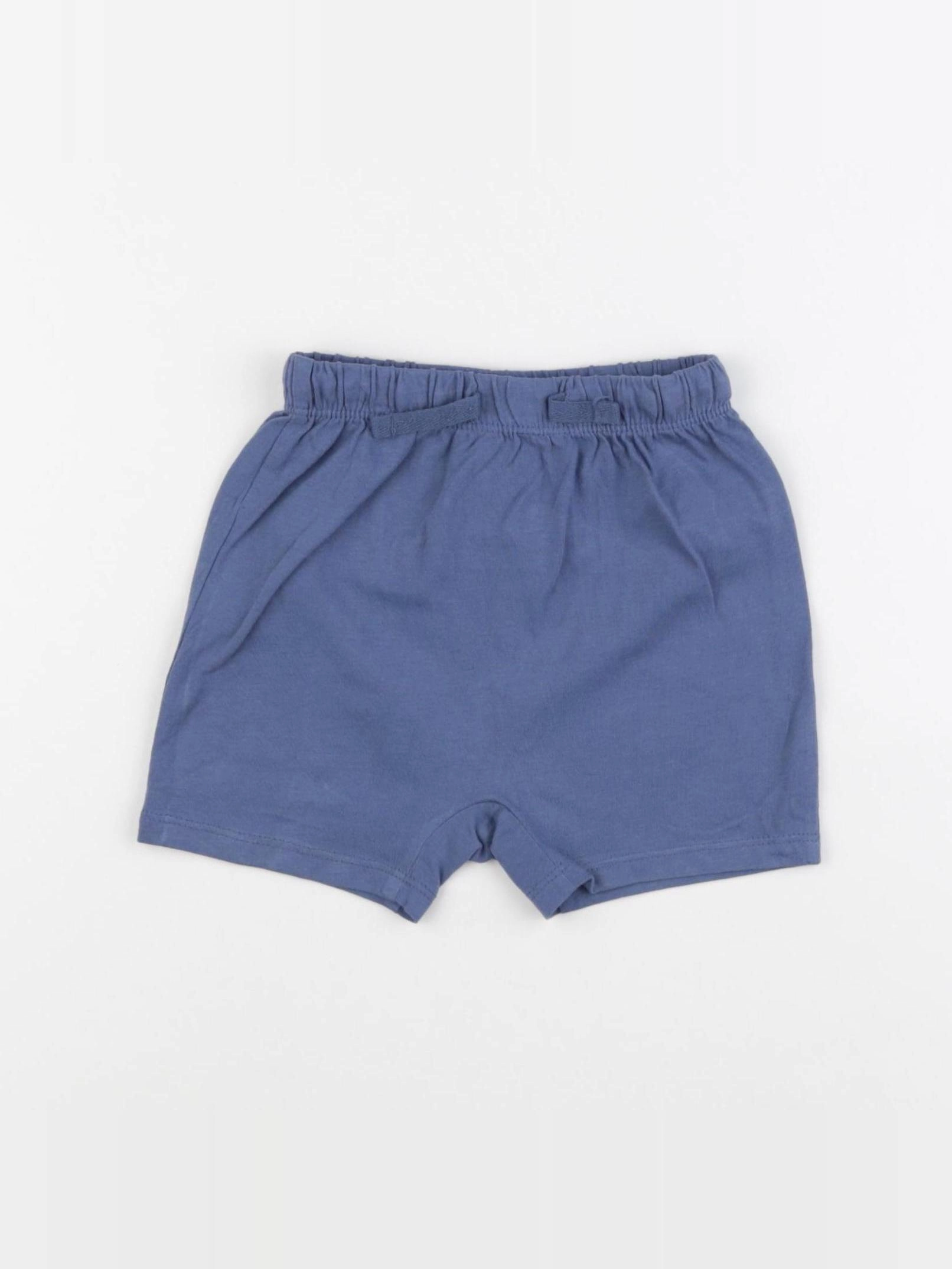 H&M - short bleu - 9/12 mois