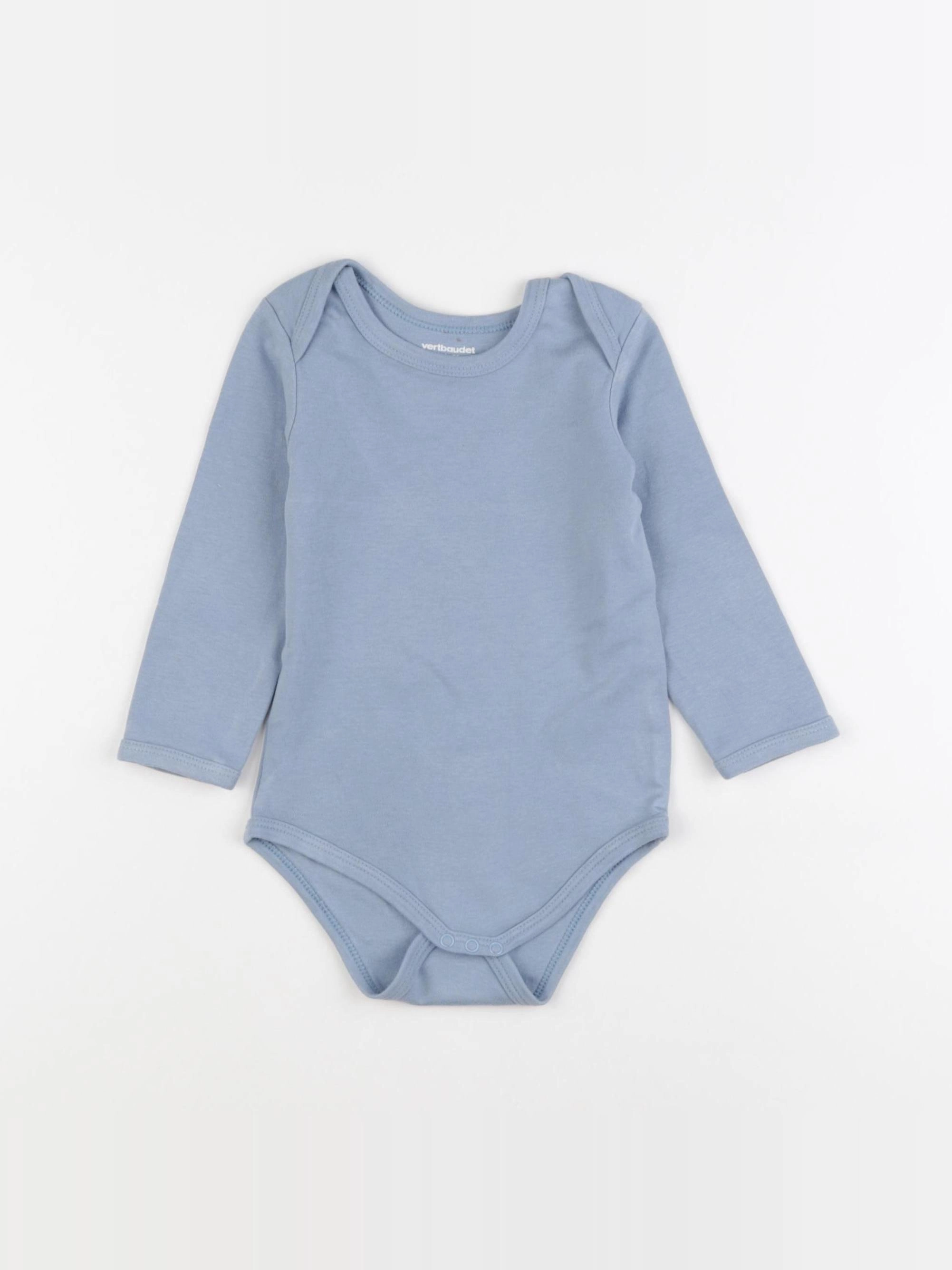 Vertbaudet - body bleu - 24 mois