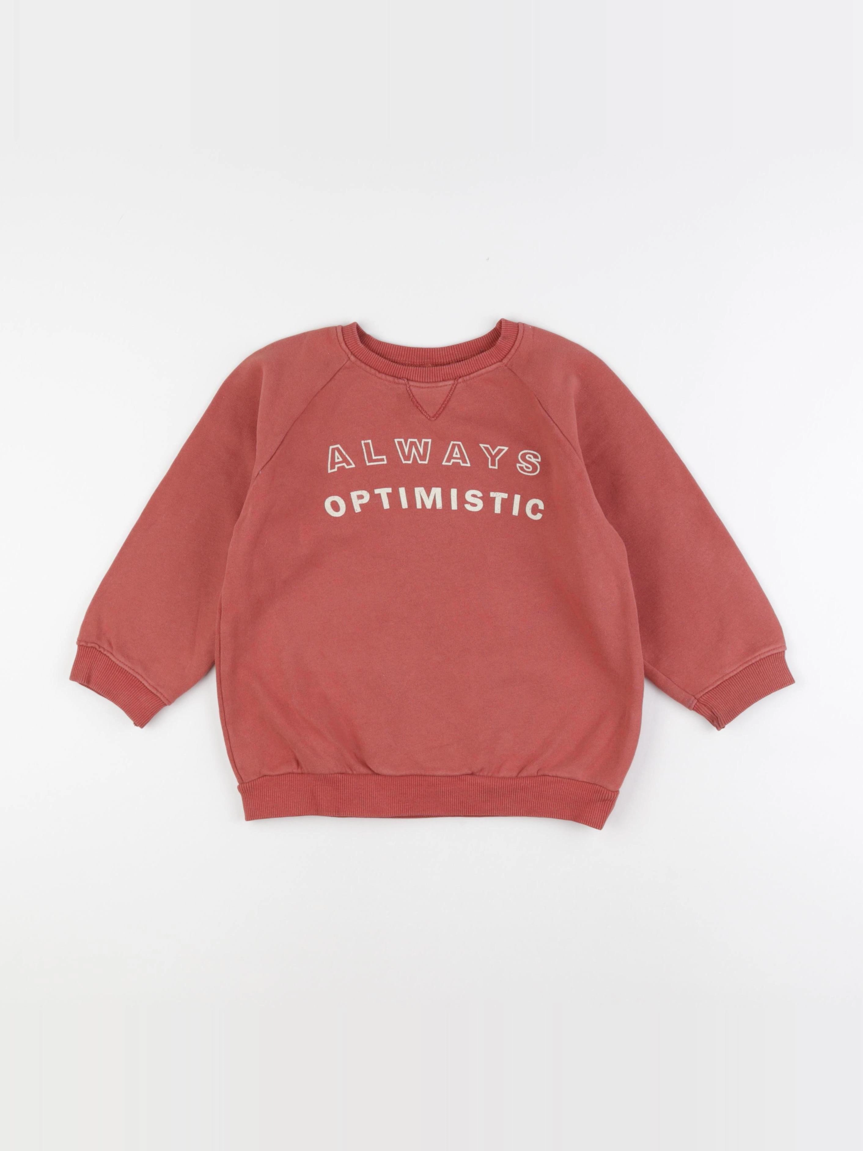 Zara - sweat rose - 3/4 ans