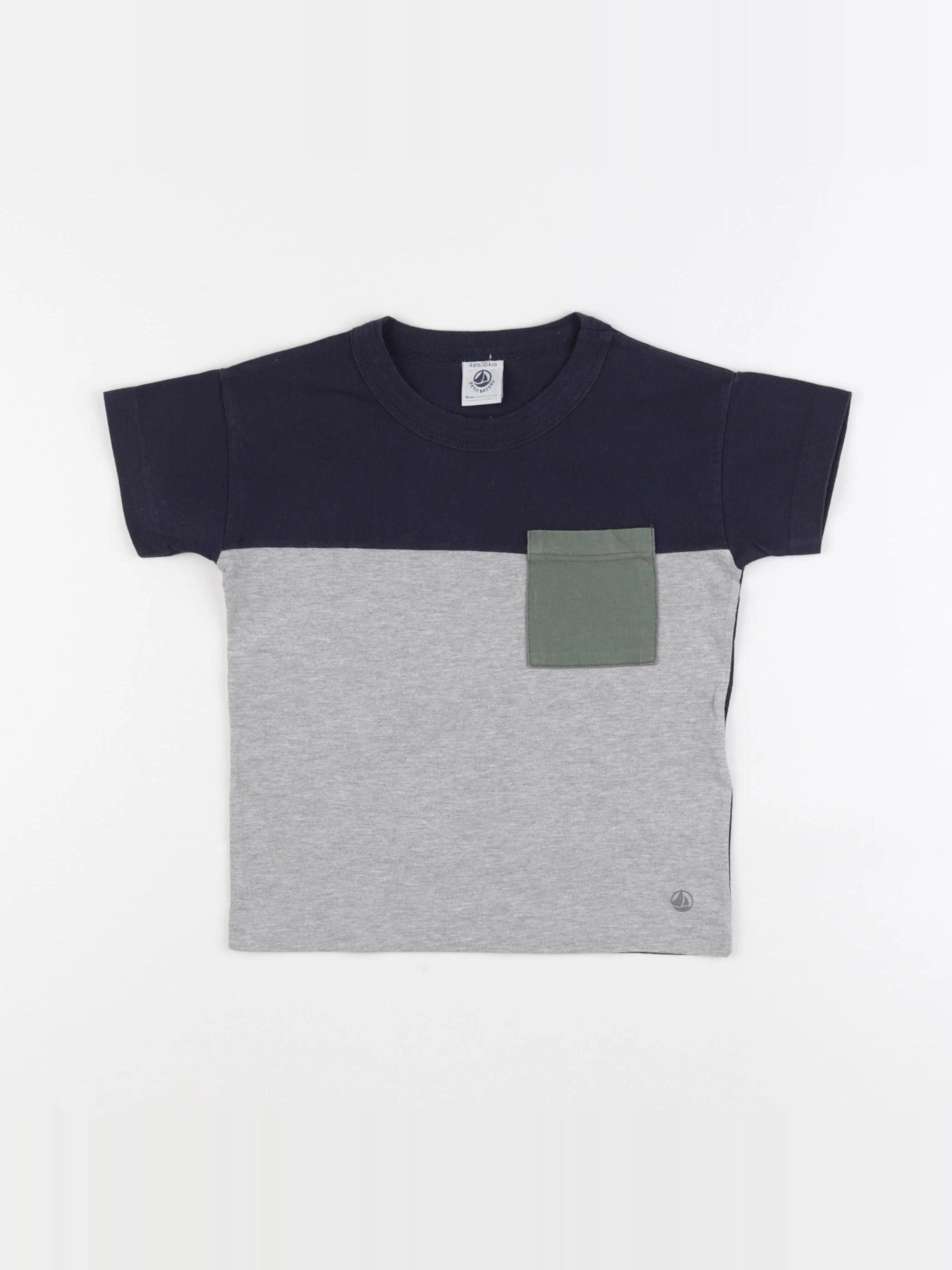 Petit Bateau - tee-shirt multicolore - 4 ans