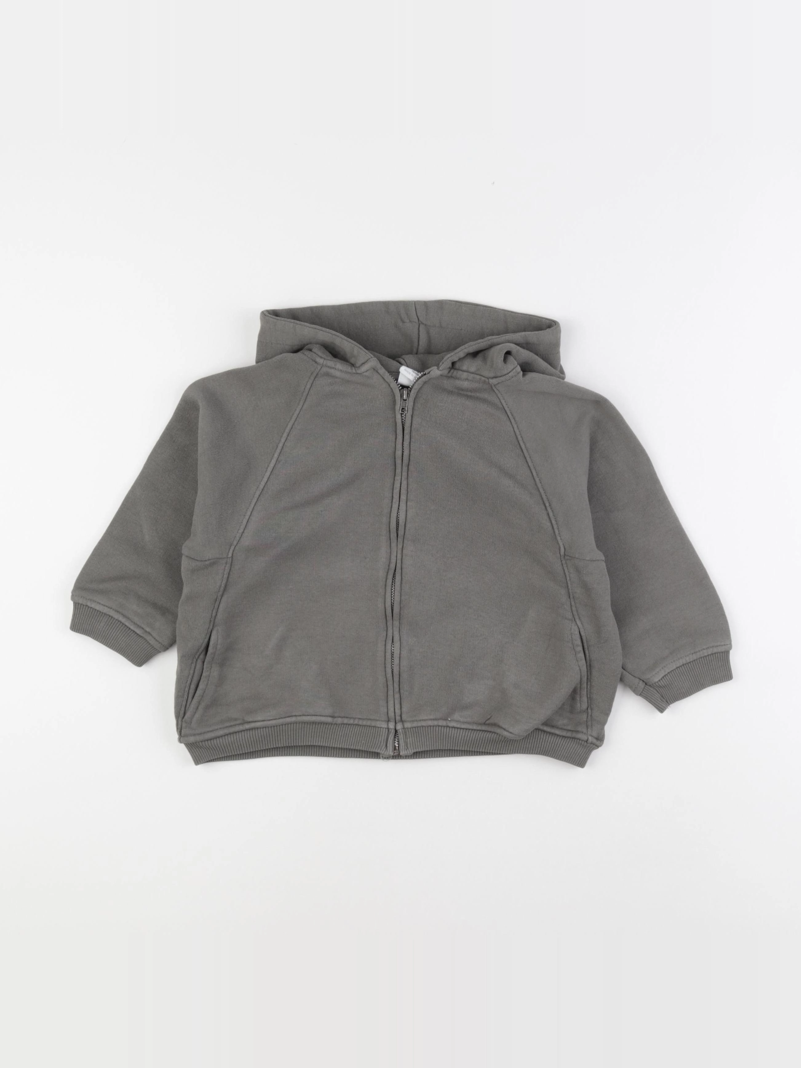 Zara - sweat vert - 3/4 ans