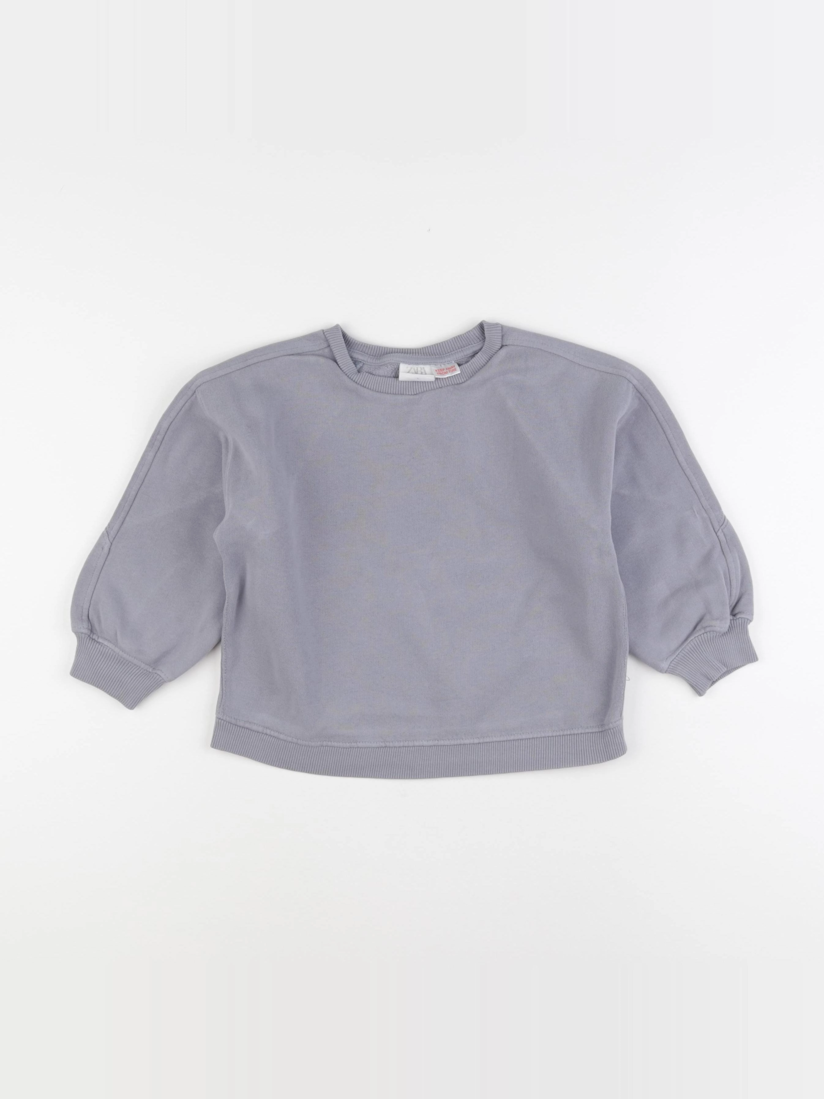 Zara - sweat gris - 3/4 ans