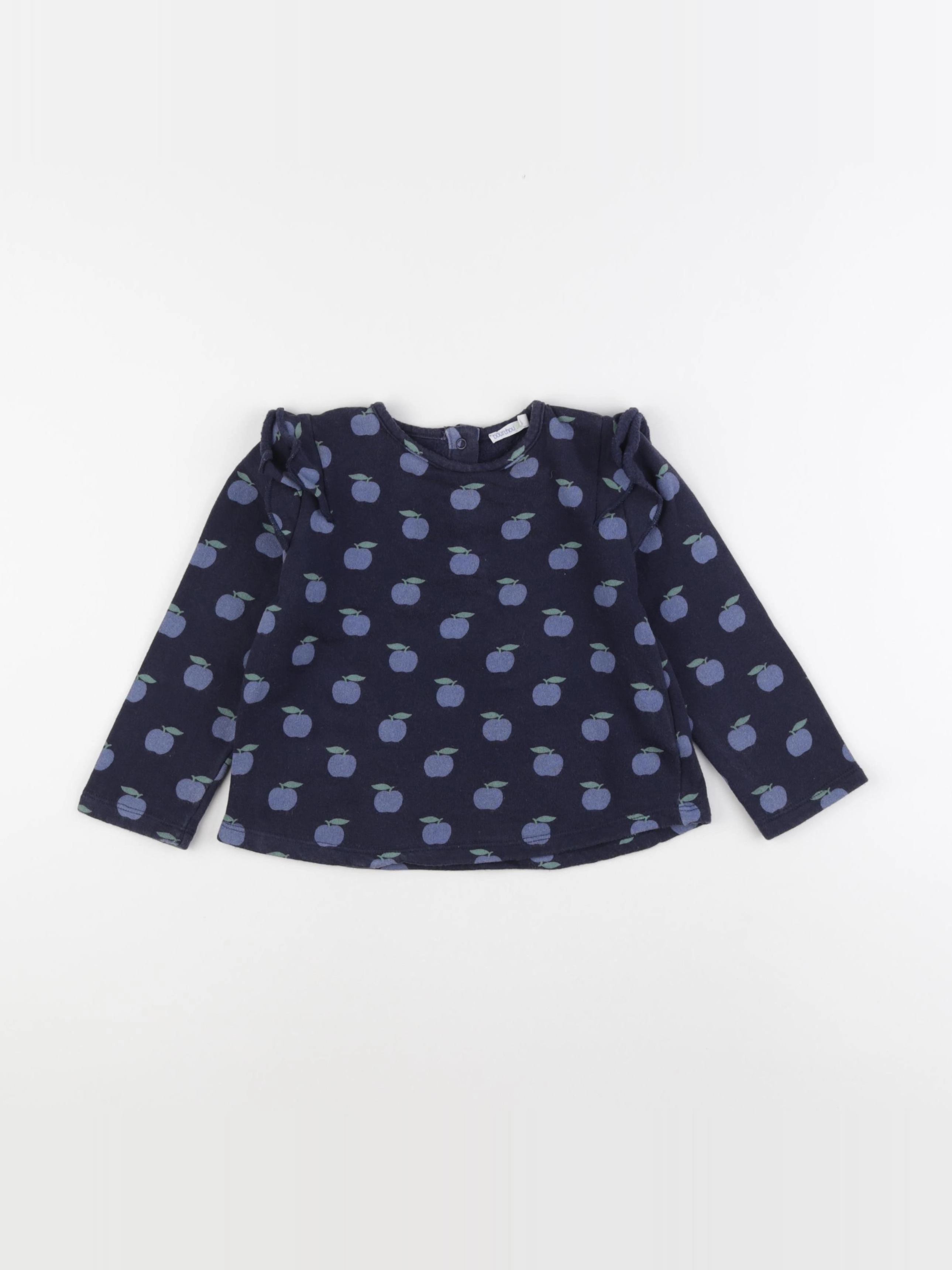 Boutchou - sweat bleu - 36 mois