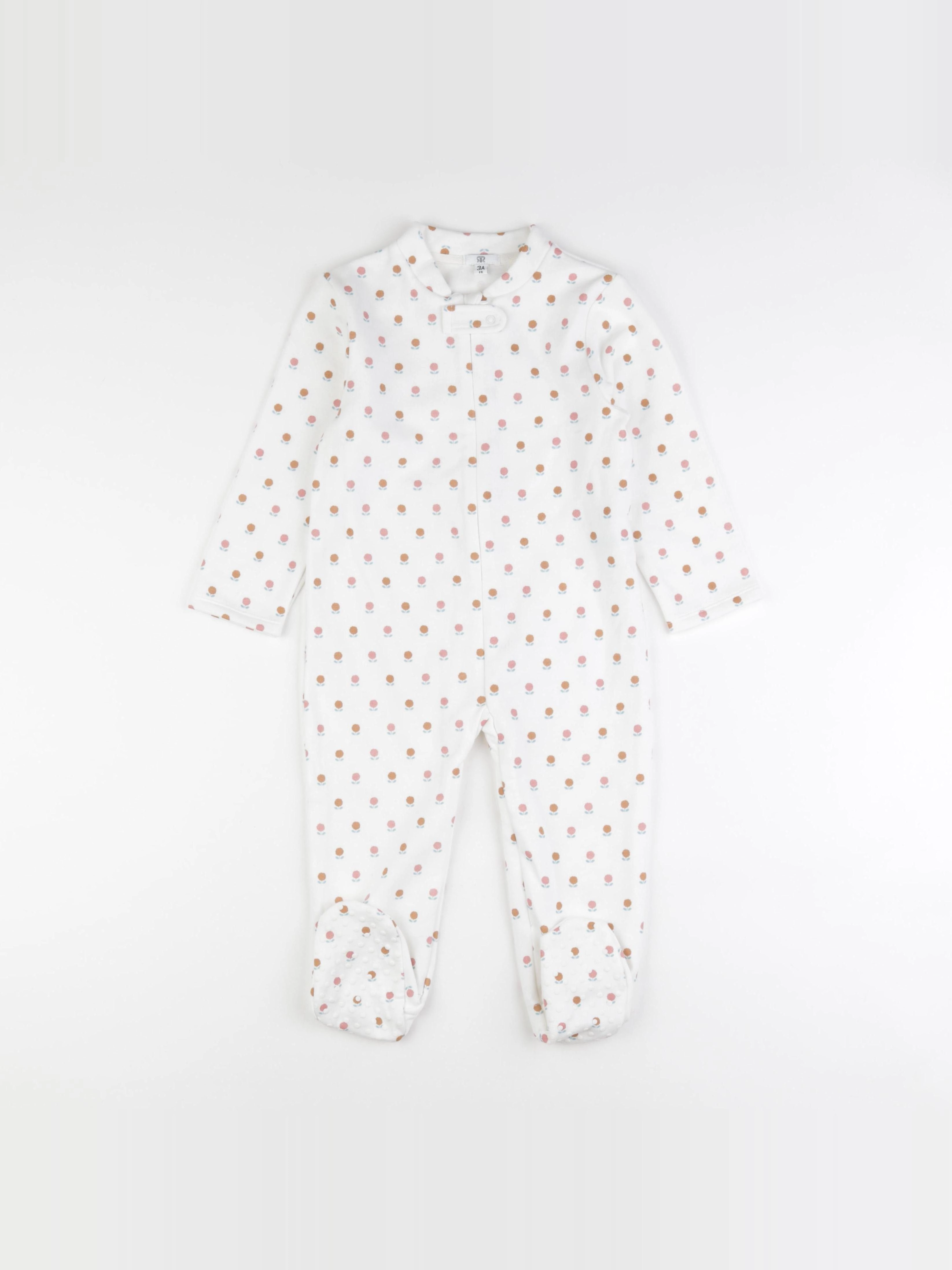 La Redoute - pyjama coton blanc - 3 ans