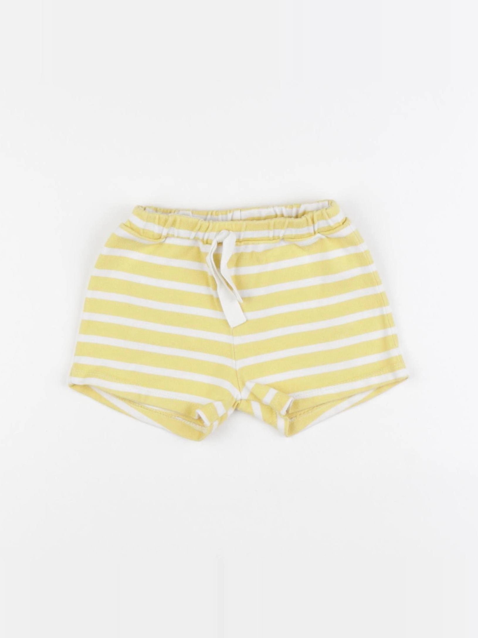 Petit Bateau - short jaune - 24 mois