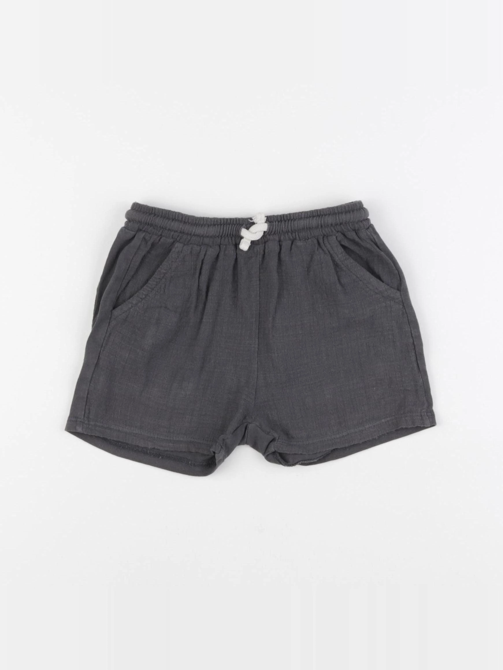 Zara - short gris - 2/3 ans