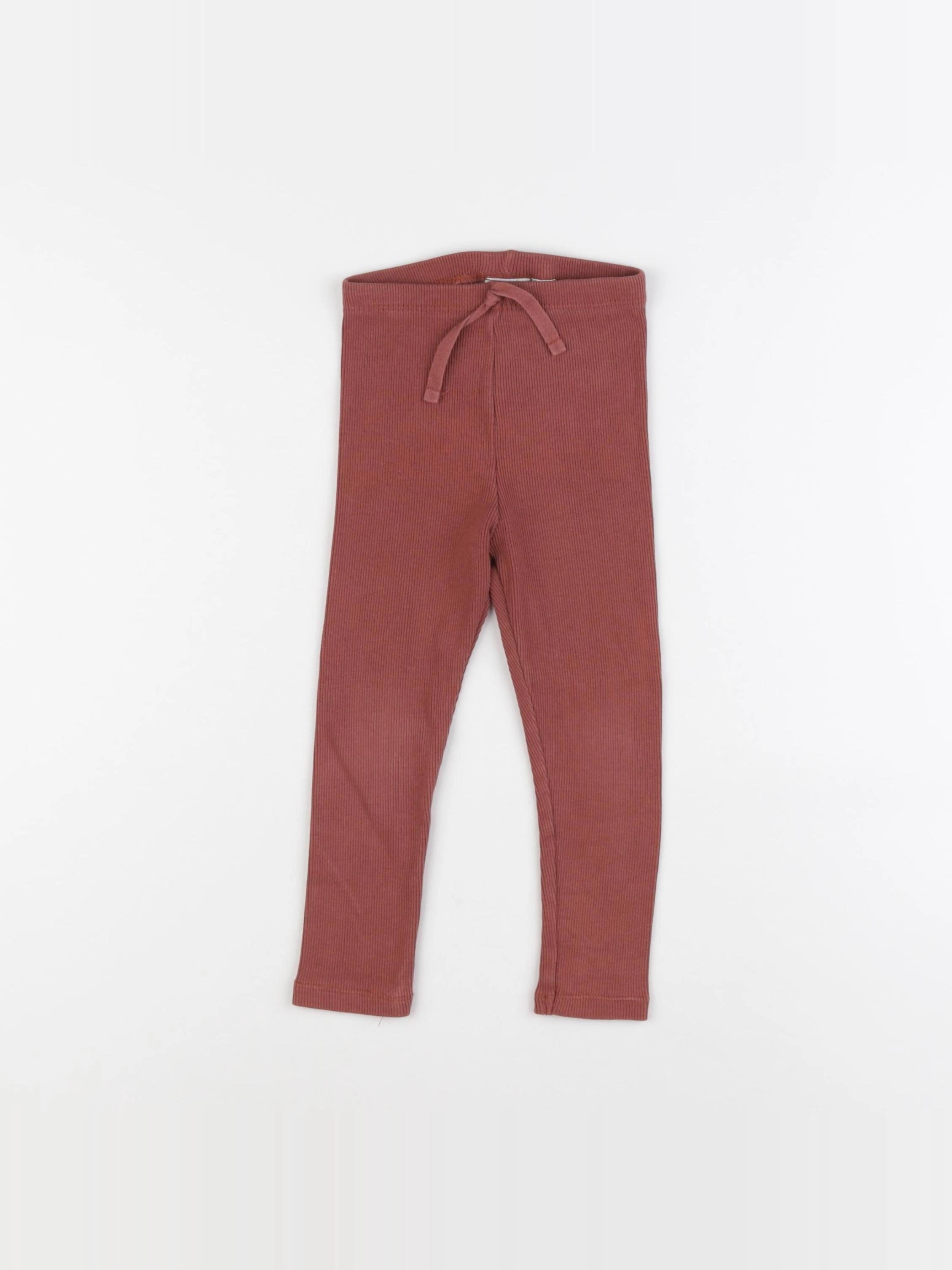 Zara - legging marron - 2/3 ans