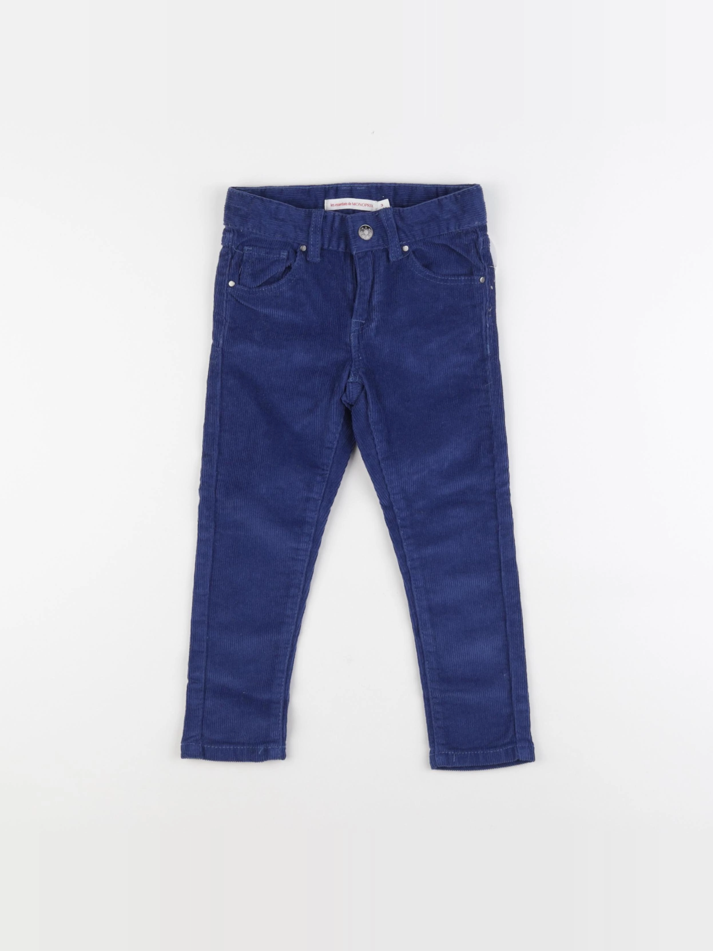 Monoprix - pantalon bleu - 3 ans