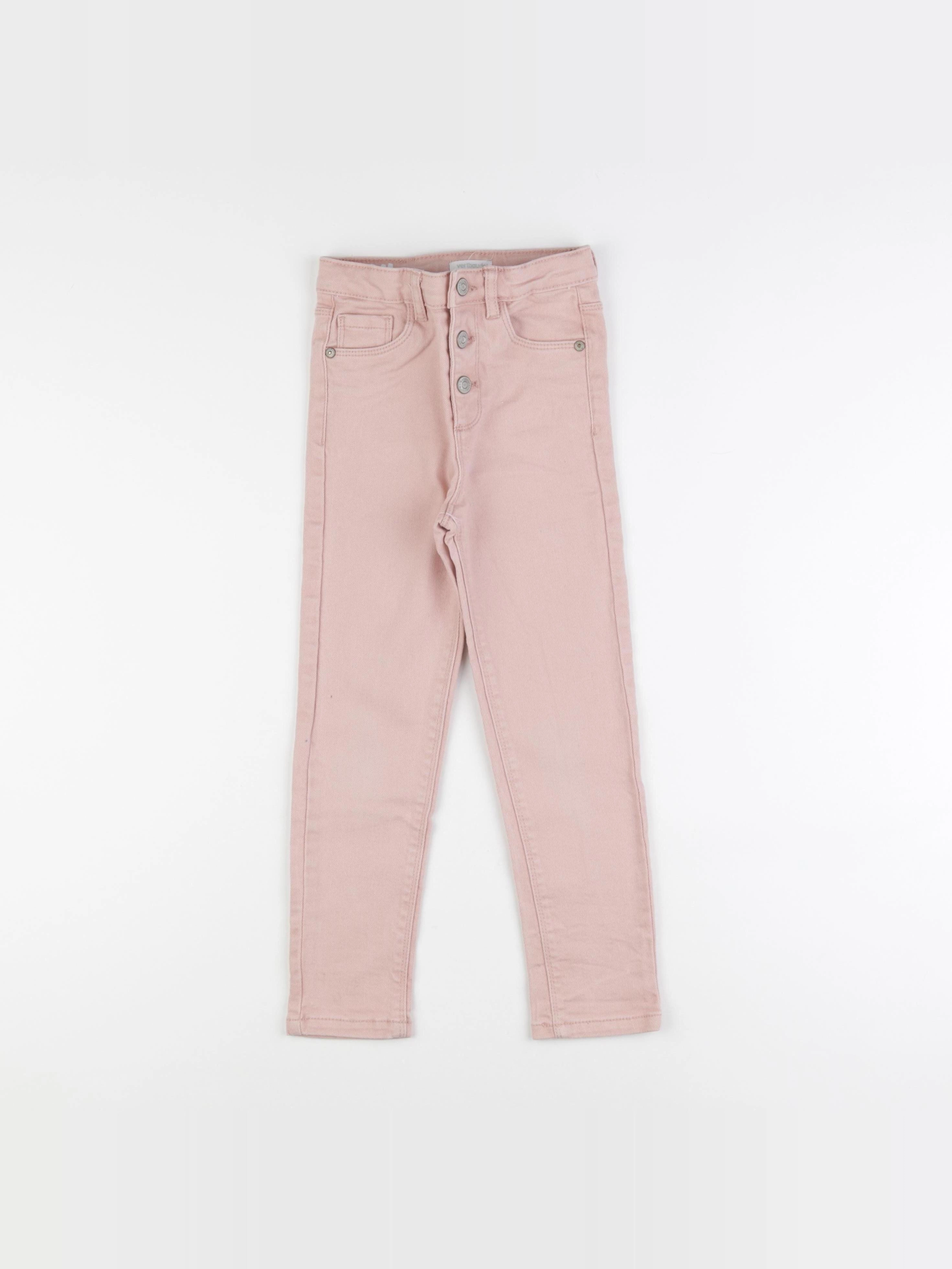 Vertbaudet - jean rose - 6 ans