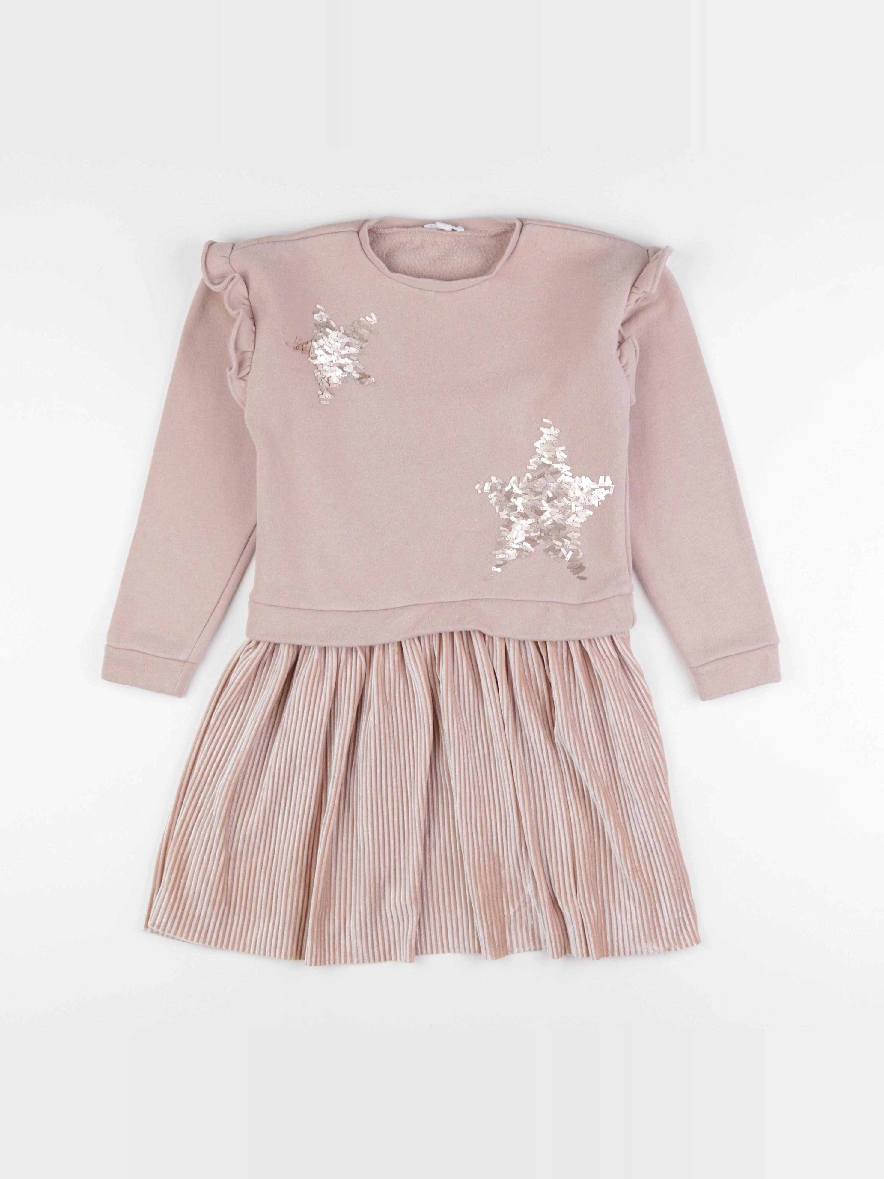 Vertbaudet - robe rose - 8 ans