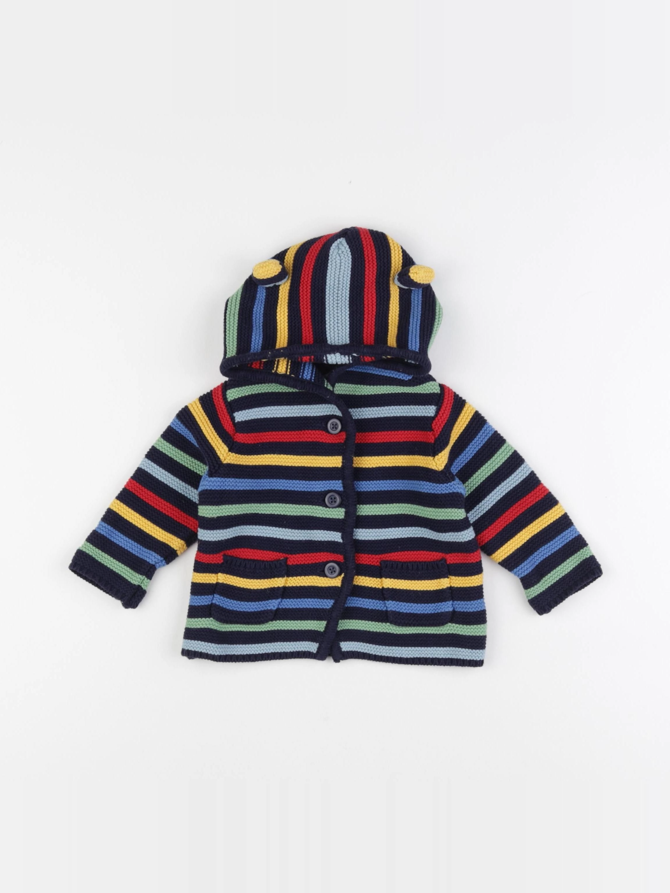 GAP - gilet multicolore - 3/6 mois