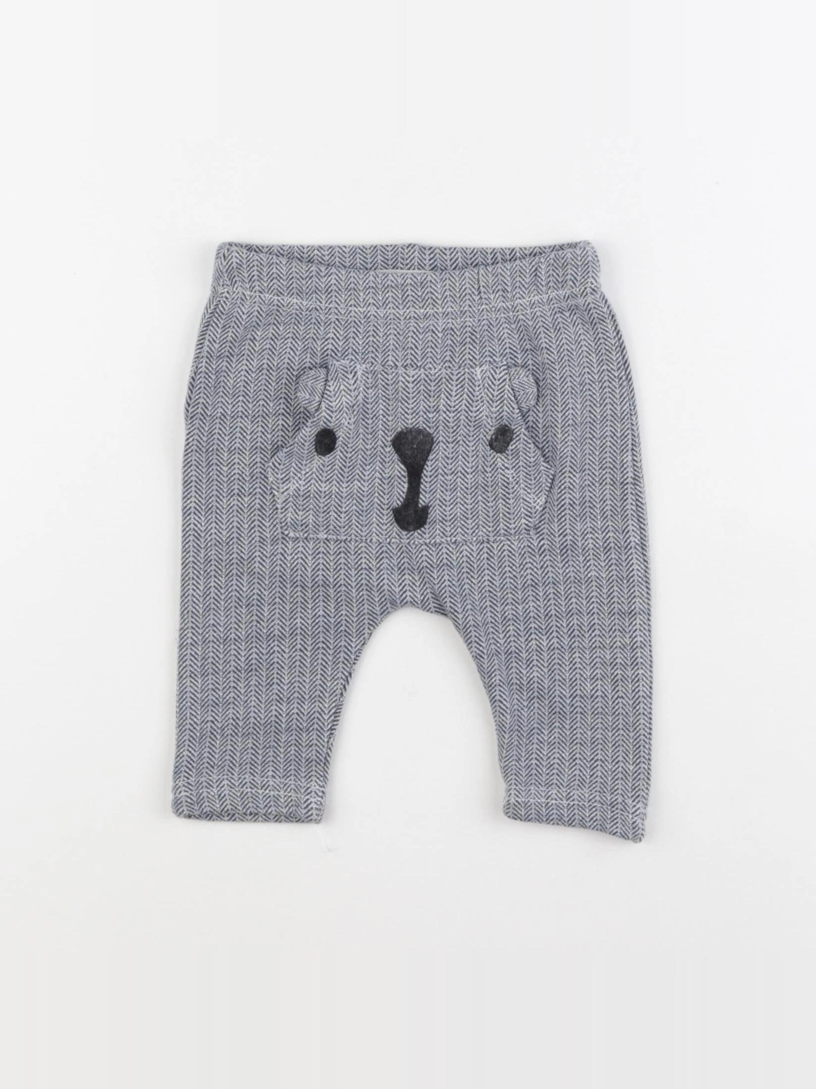 Mango - sarouel gris - 3 mois
