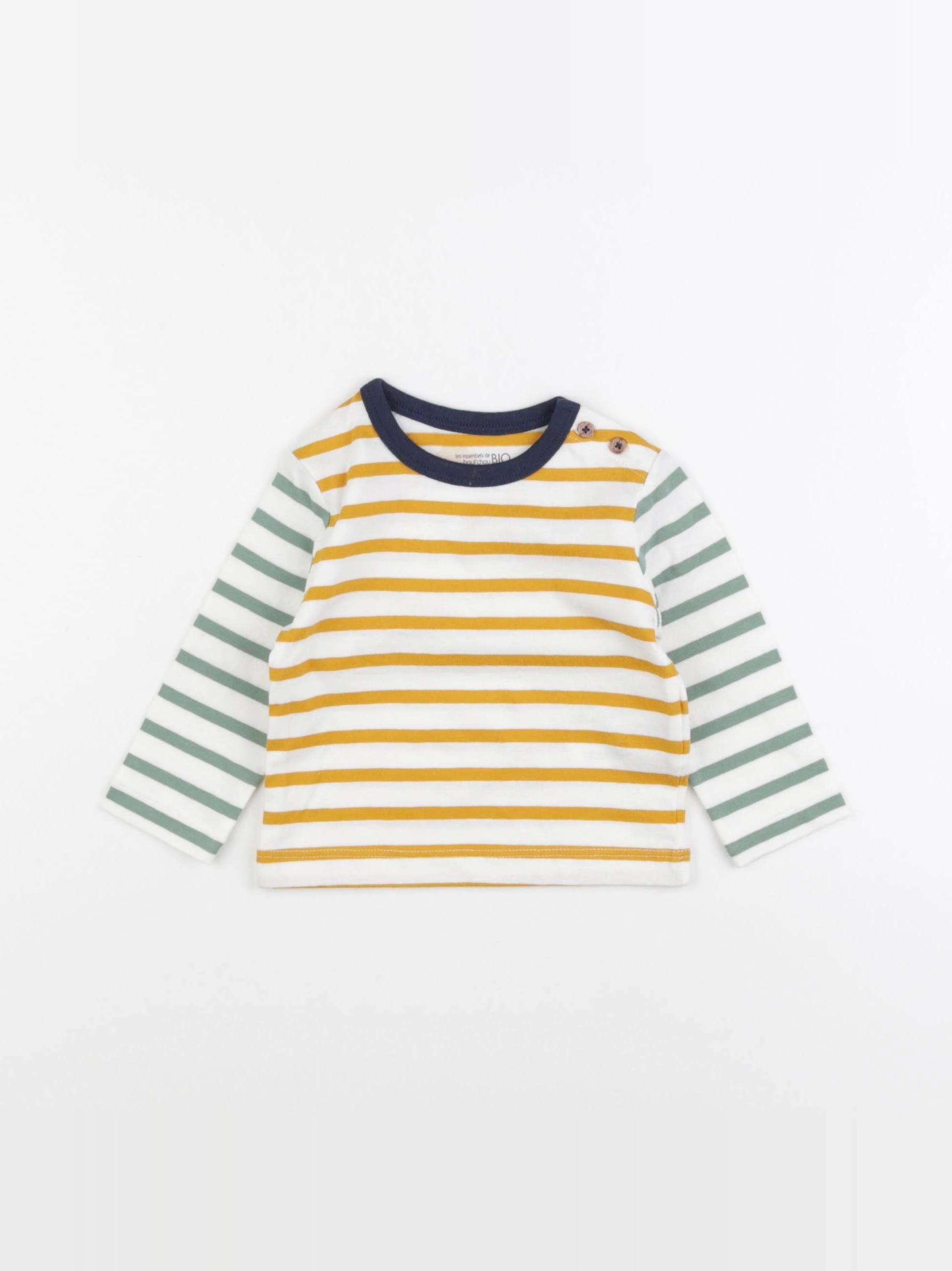 Boutchou - tee-shirt multicolore - 6 mois