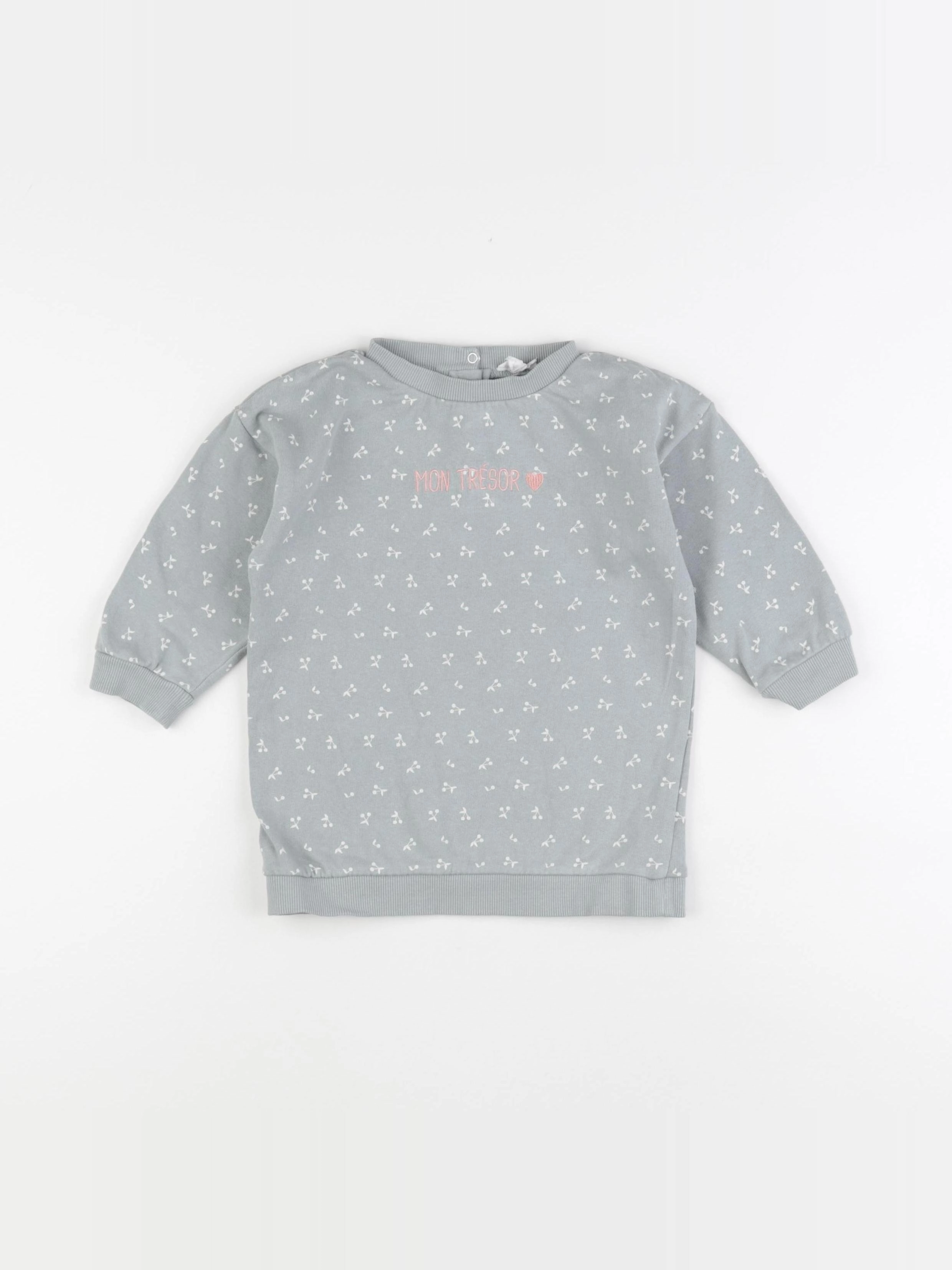 Vertbaudet - robe bleu - 24 mois