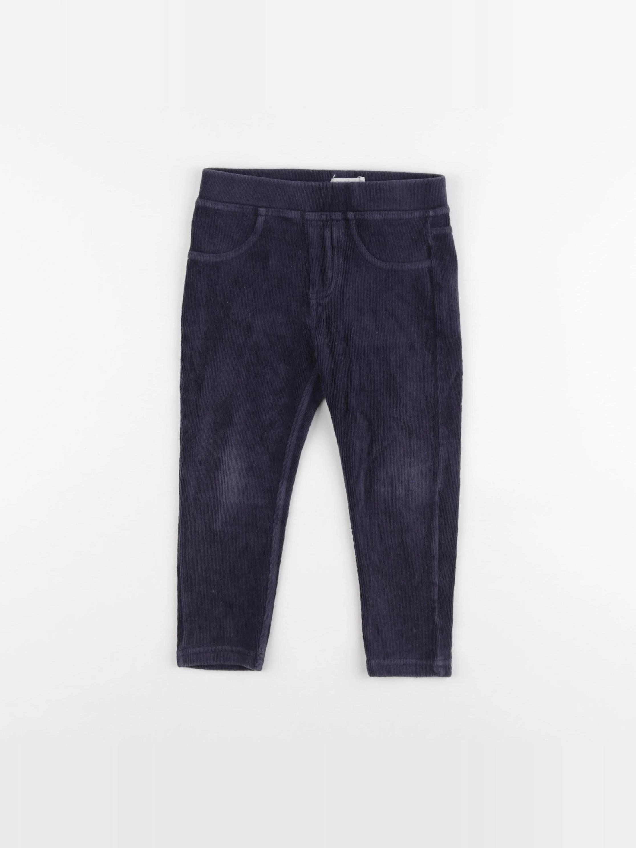 Boutchou - legging bleu - 24 mois