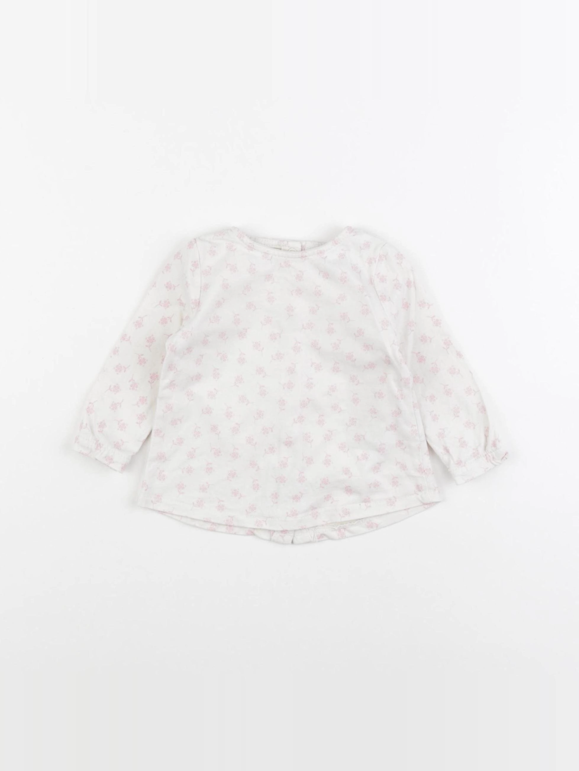 Natalys - tee-shirt blanc - 6 mois