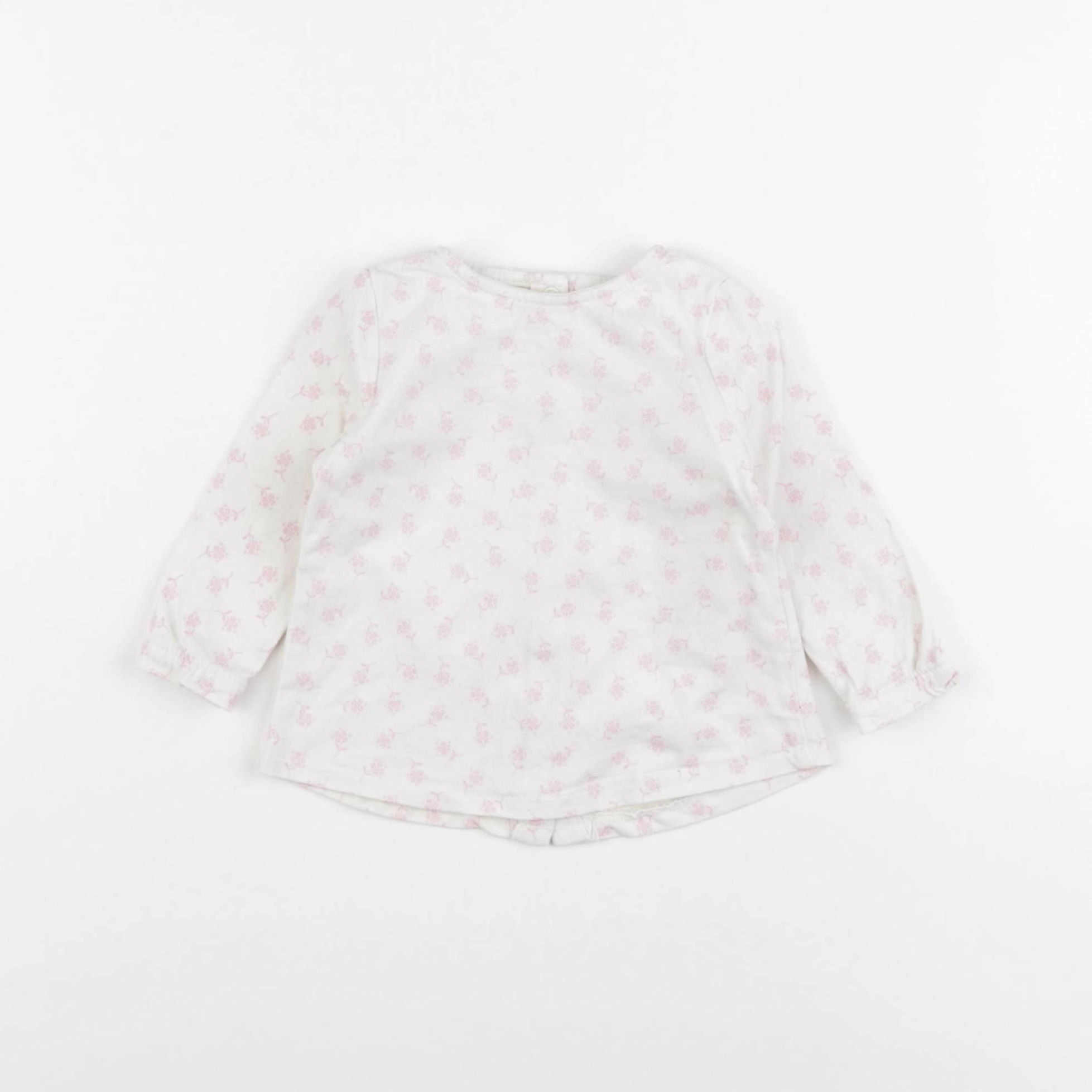 Natalys - tee-shirt blanc - 6 mois