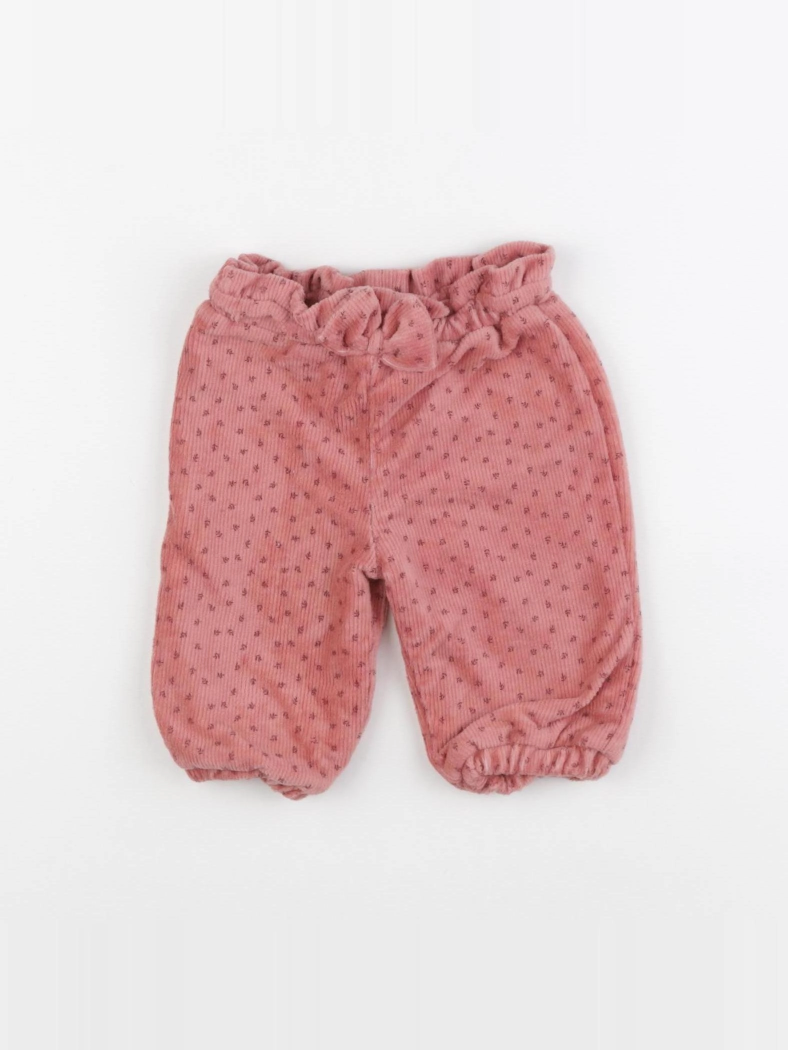 Vertbaudet - pantalon rose - 3 mois