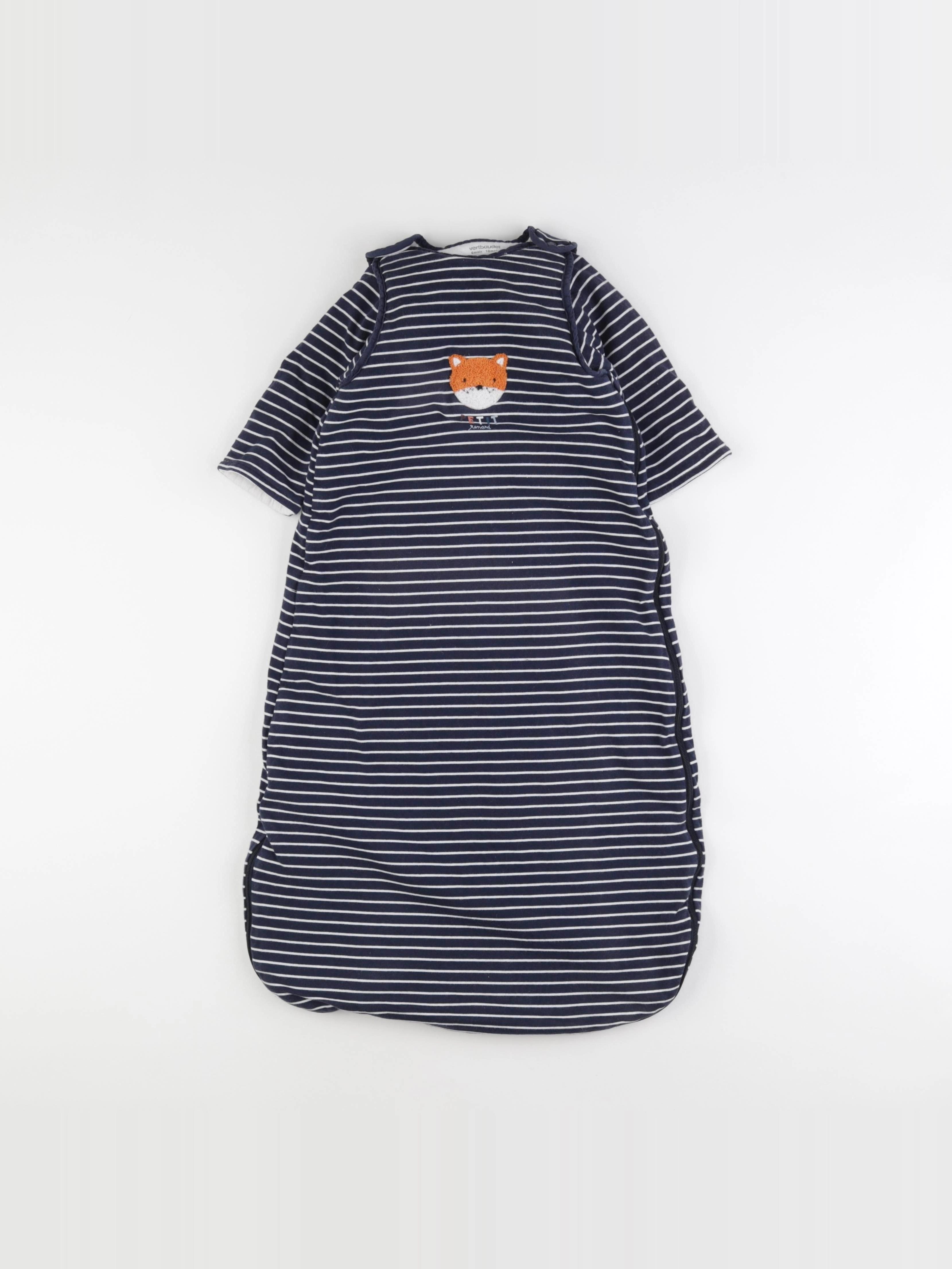 Vertbaudet - gigoteuse bleu - 6/18 mois