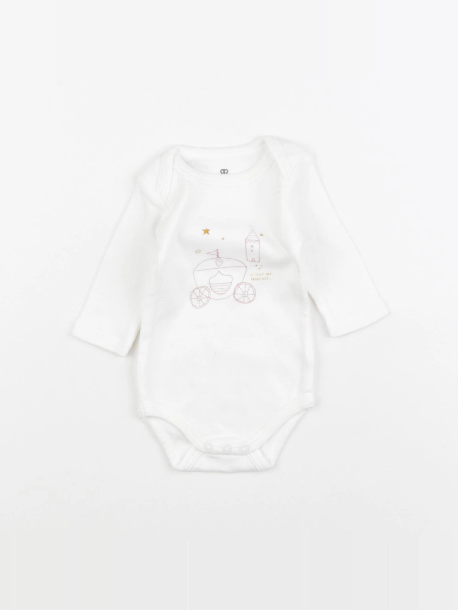 La Redoute - body blanc - 1 mois