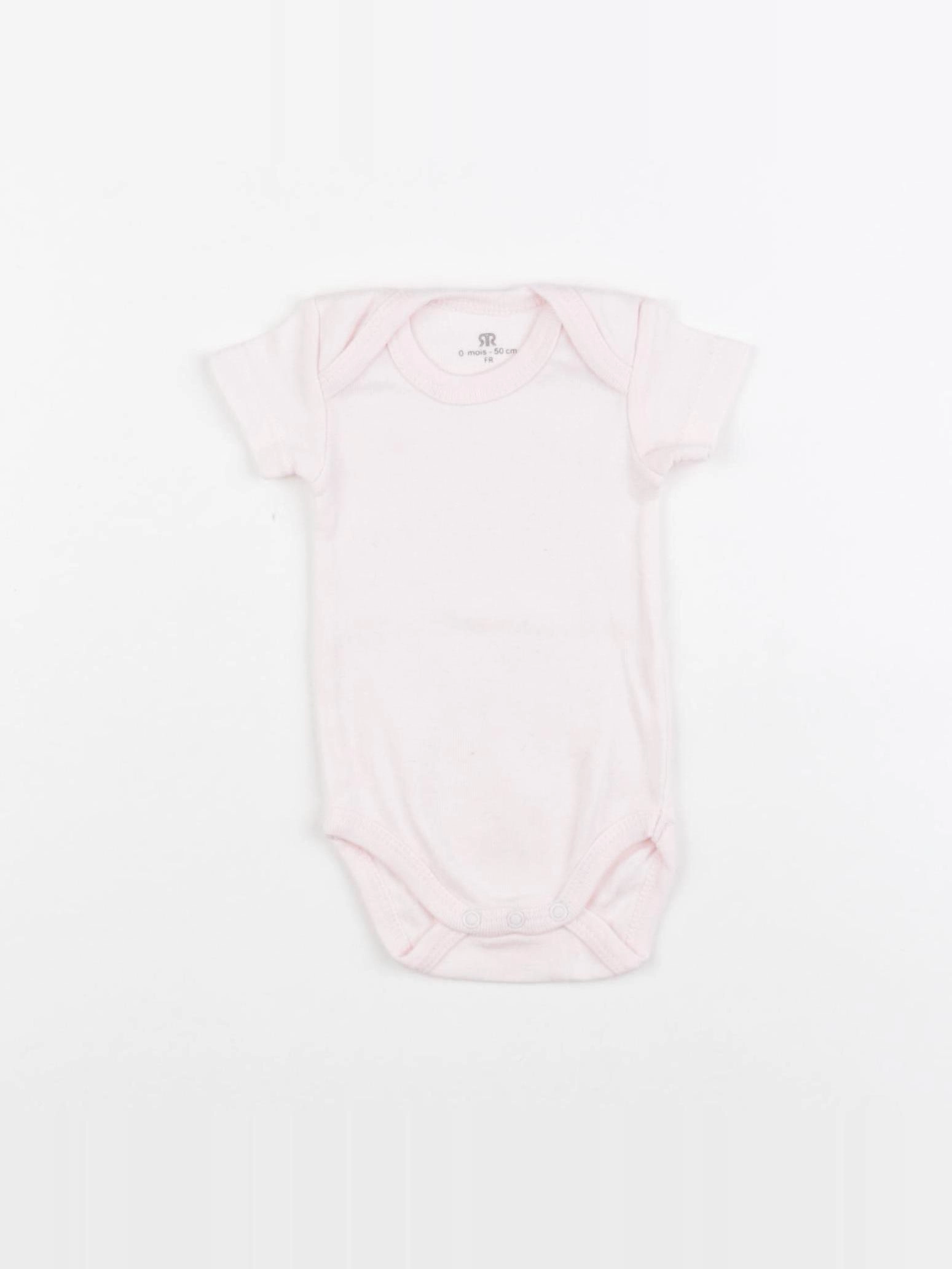 La Redoute - body rose - 0 mois