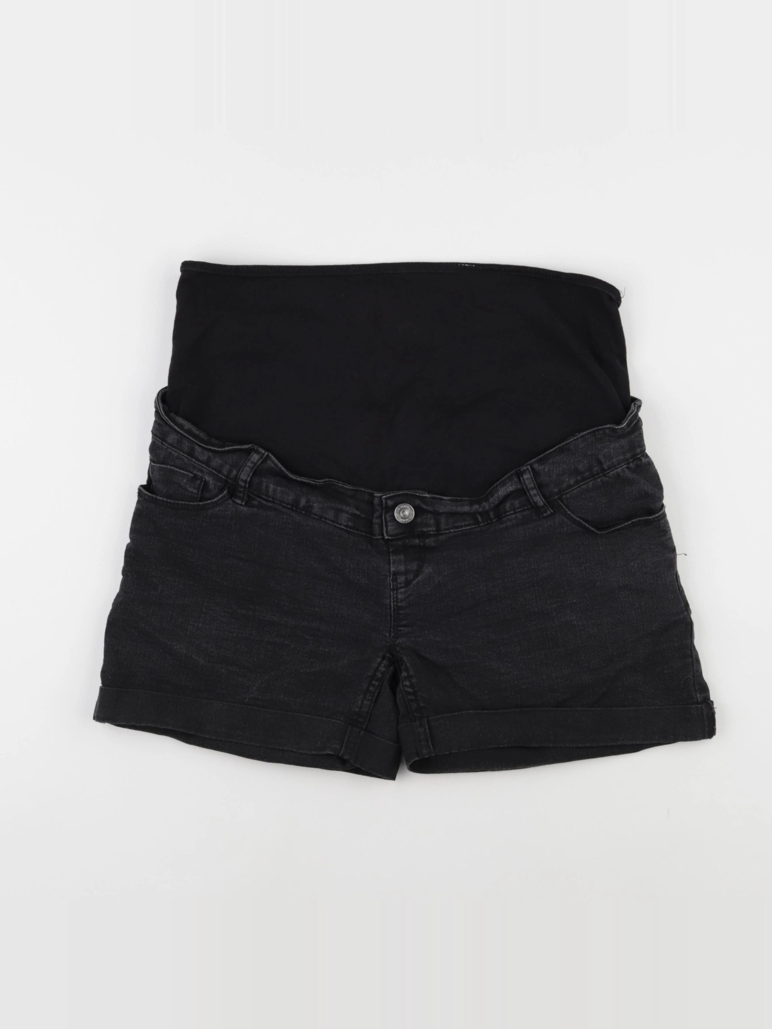 Kiabi - short grossesse noir - 40