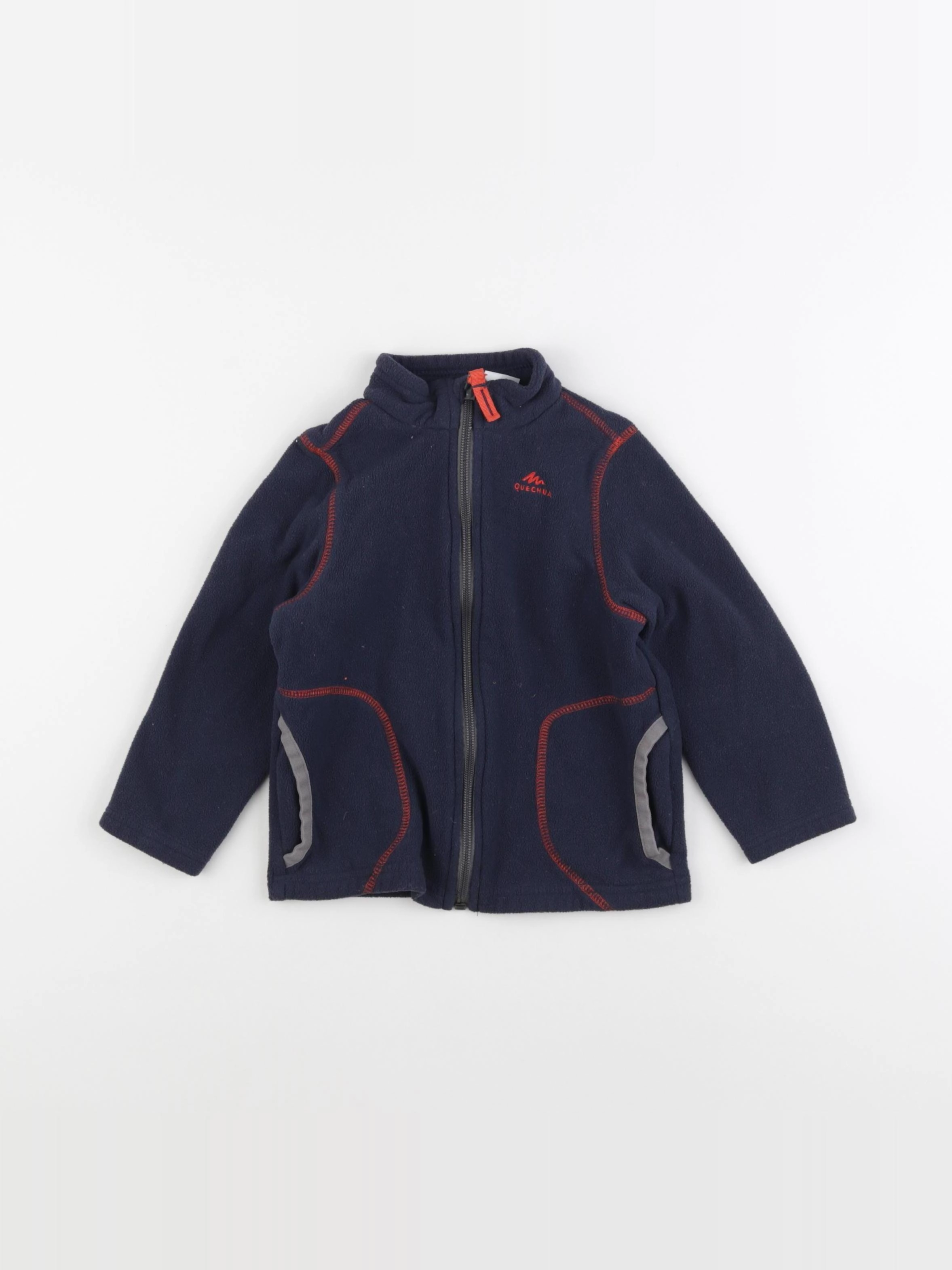 Decathlon ski - polaire bleu - 3/4 ans
