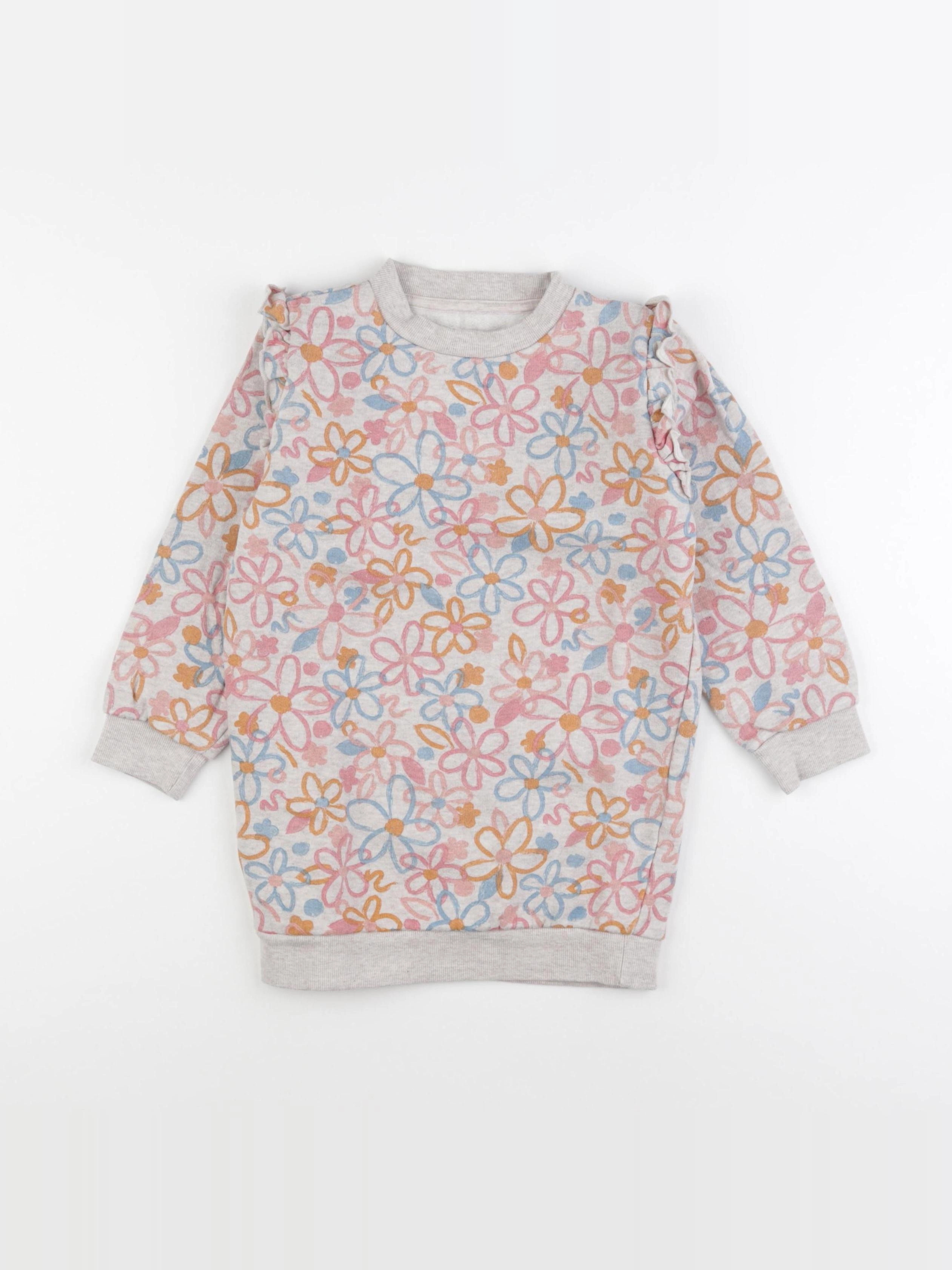 Little Cigogne - robe multicolore - 6 ans