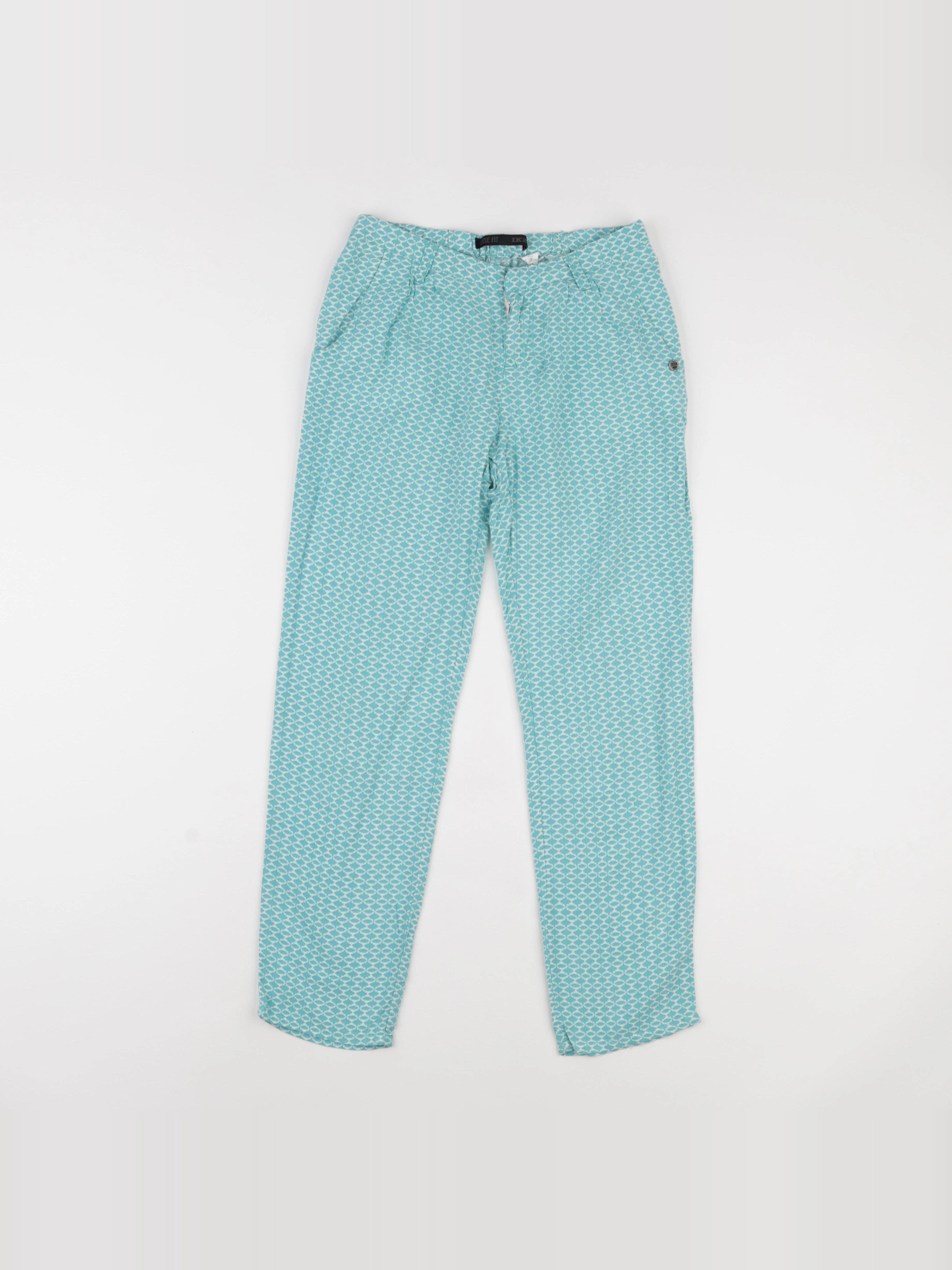 IKKS - pantalon bleu - 10 ans