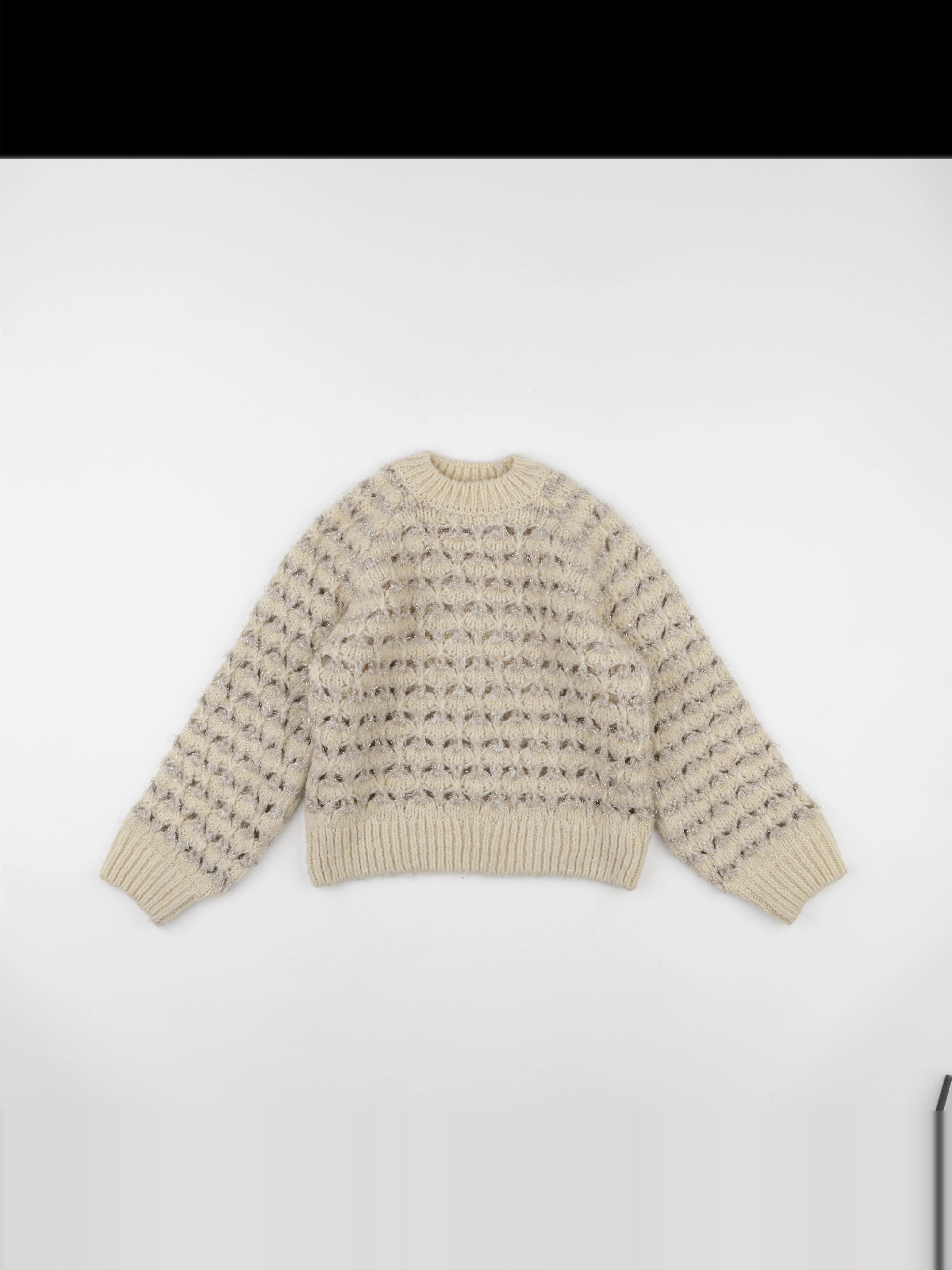 Zara - pull beige - 8/9 ans