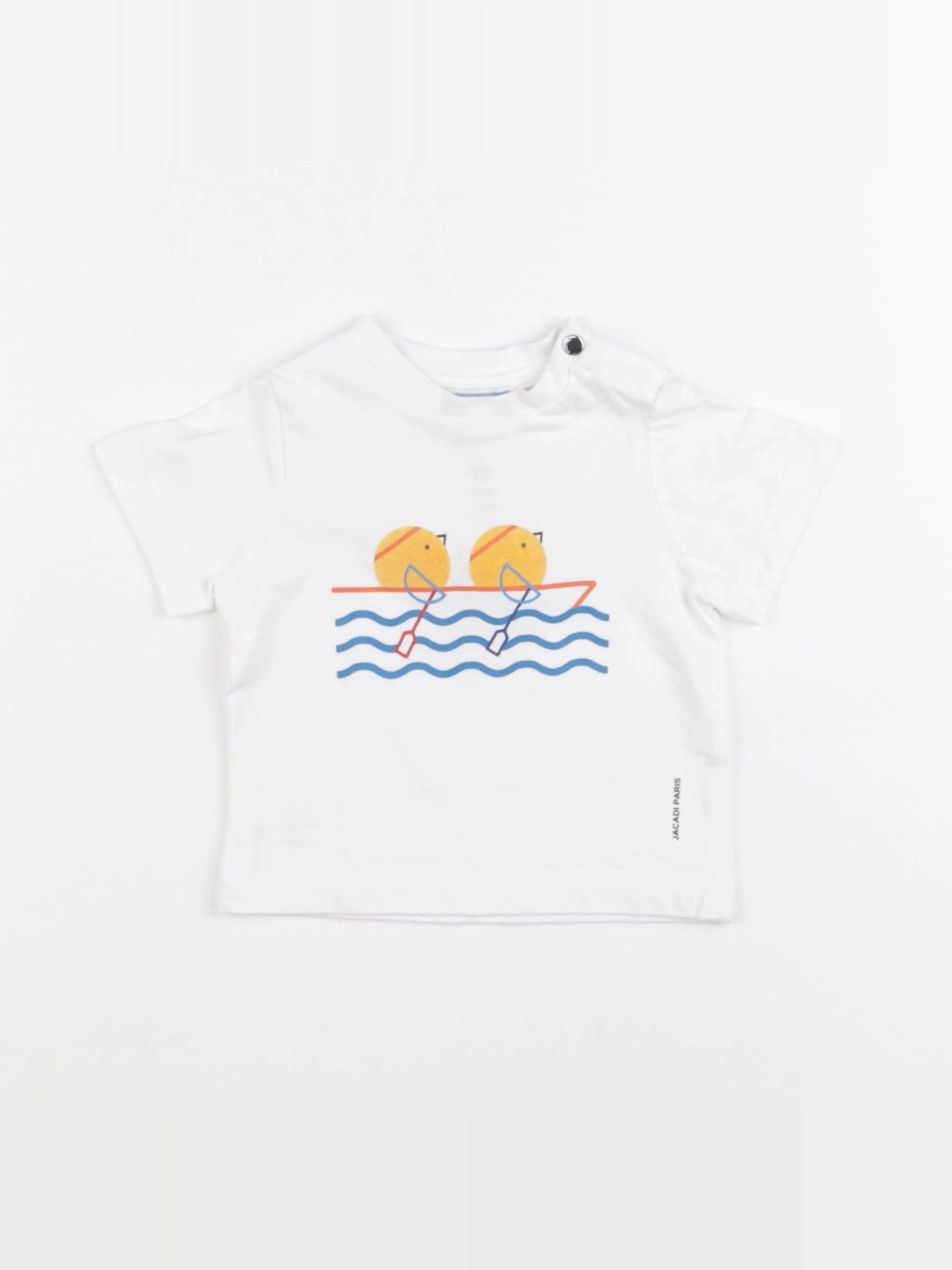 Jacadi - tee-shirt blanc - 6 mois
